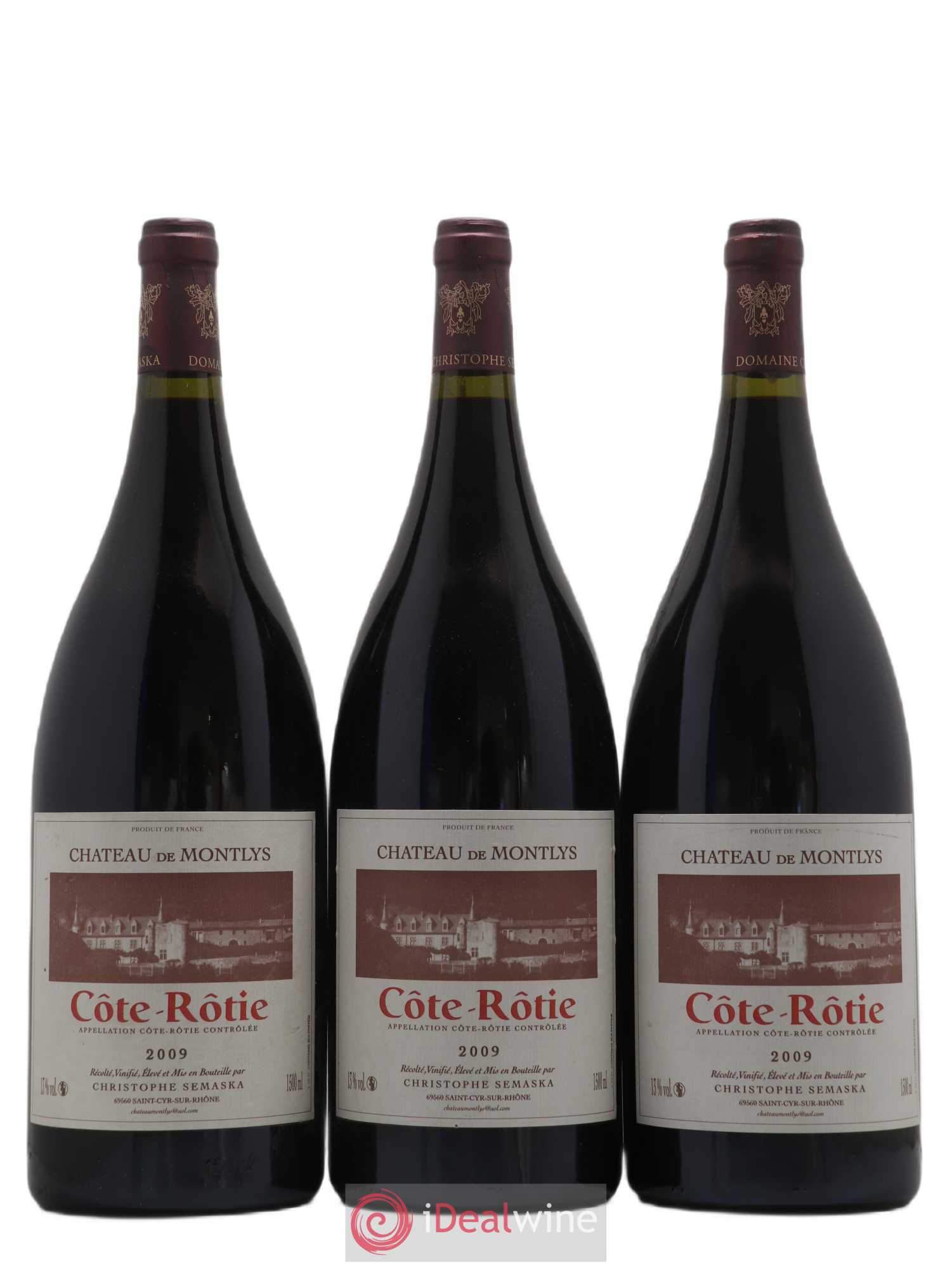 Côte-Rôtie Semaska 2009 - Lot de 3 magnums - 0