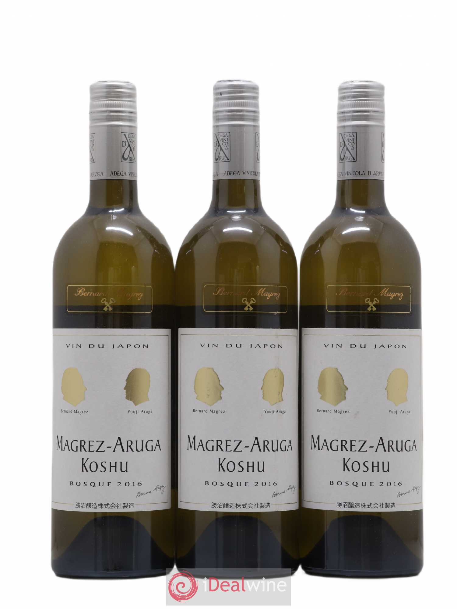 Vins Etrangers Japon Aruga Magrez 2016 - Posten von 3 Flaschen - 0