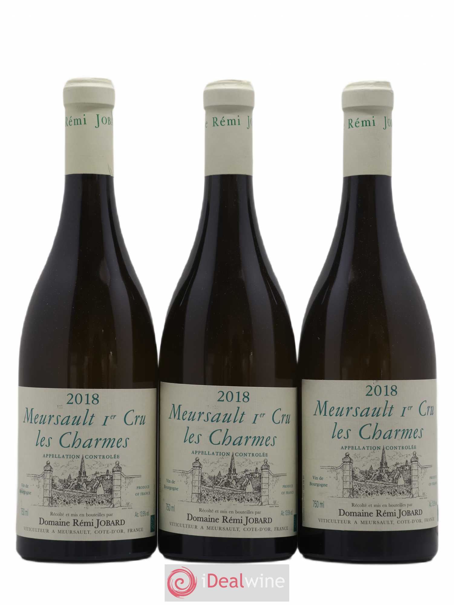 Meursault 1er Cru Les Charmes Rémi Jobard (Domaine) 2018 - Lot de 3 bouteilles - 0