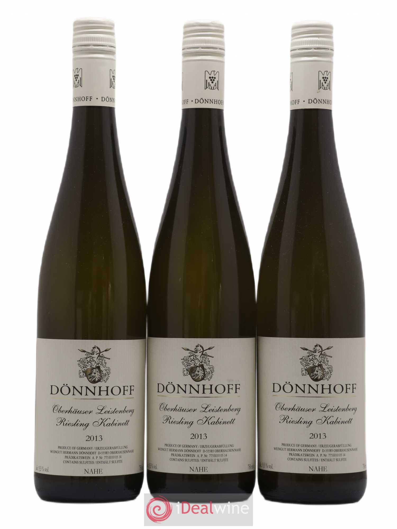 Riesling Donnhoff Oberhauser 2013 - Posten von 3 Flaschen - 0