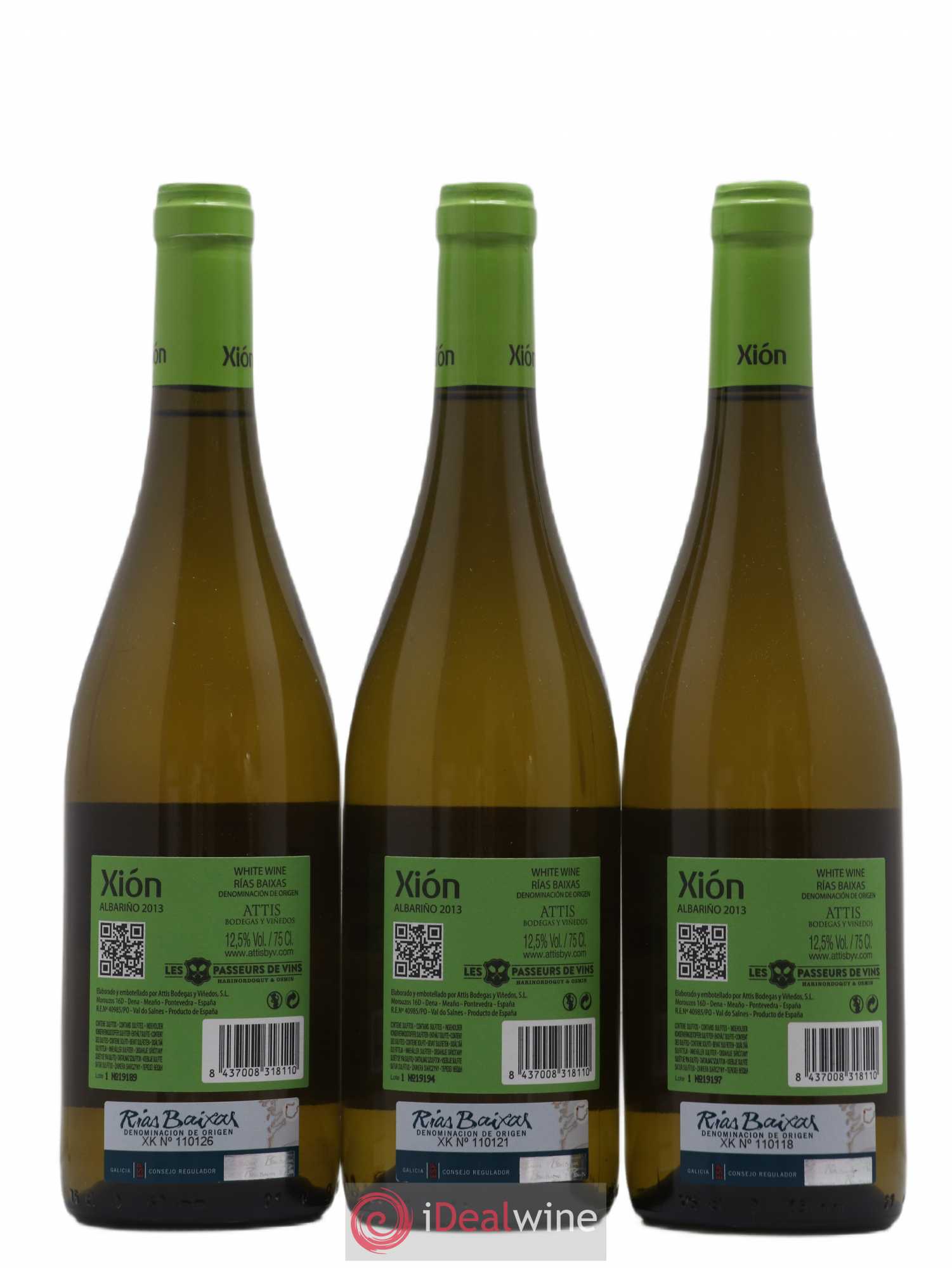Espagne Albarino Xion 2013 - Posten von 6 Flaschen - 4