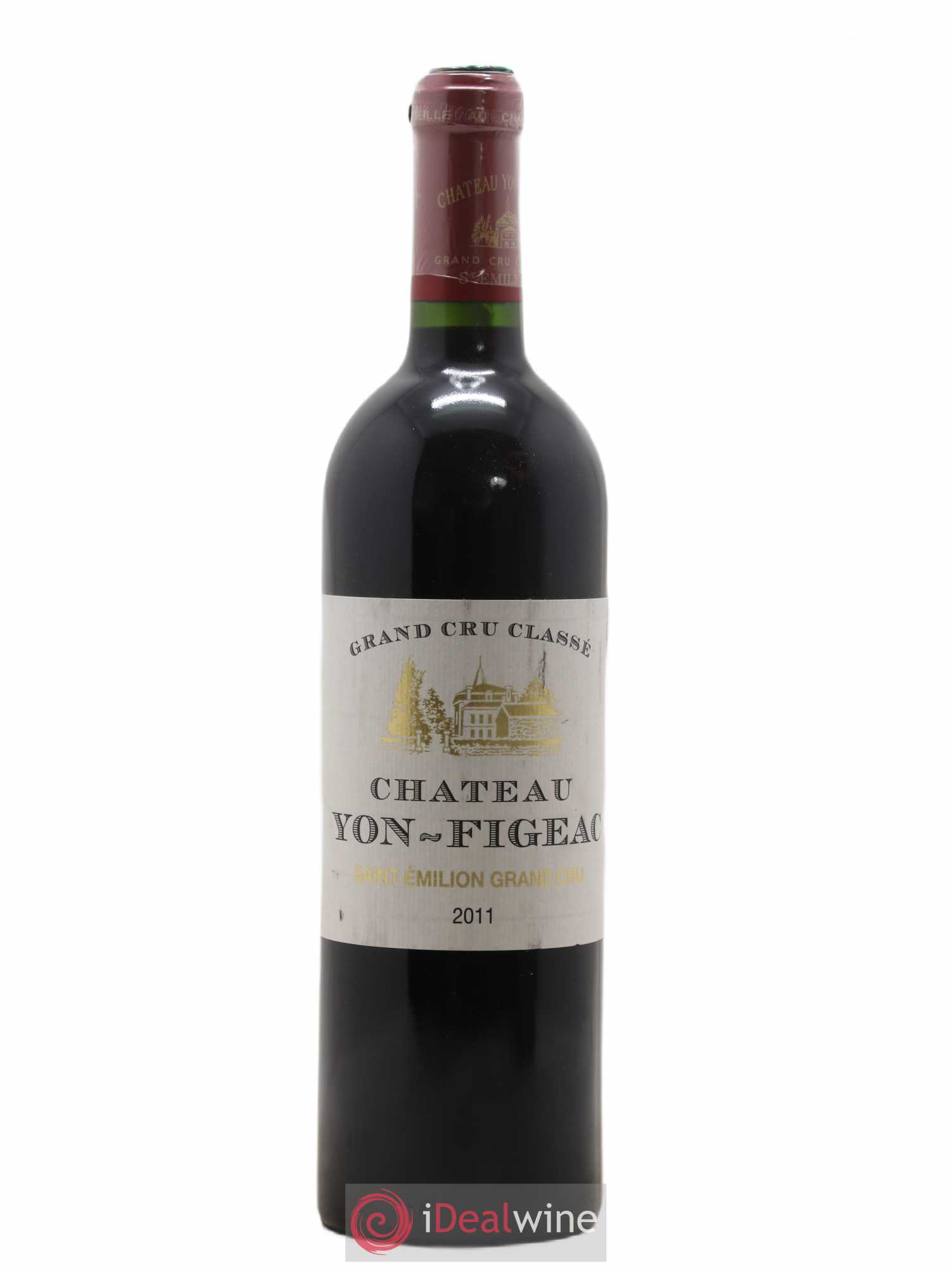 Château Yon Figeac Grand Cru Classé 2011 - Lot de 1 bouteille - 0