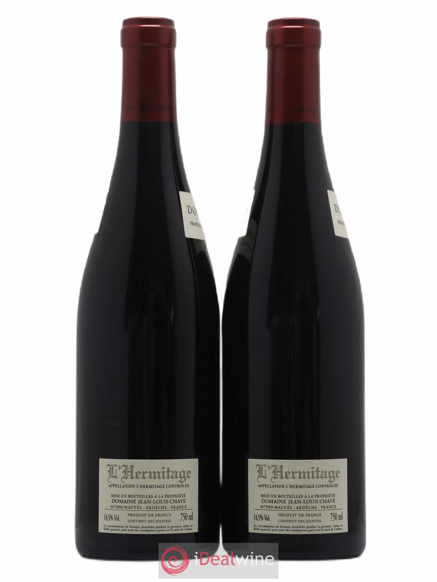 Hermitage Jean-Louis Chave 2015 - Lot de 2 bouteilles - 1