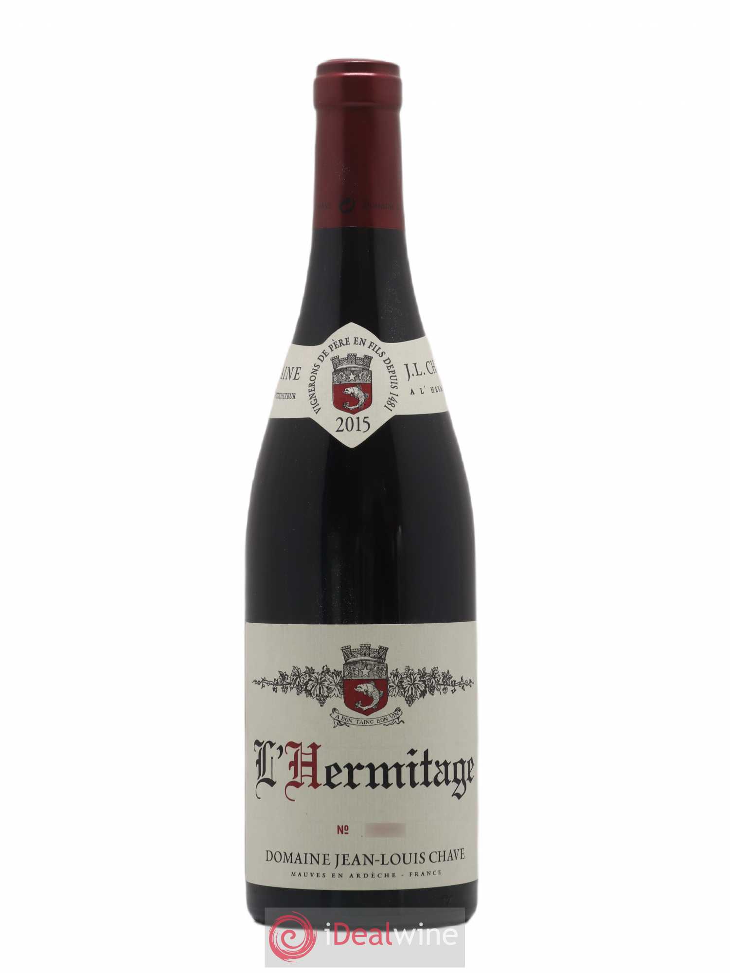 Hermitage Jean-Louis Chave 2015 - Lot de 1 bouteille - 0