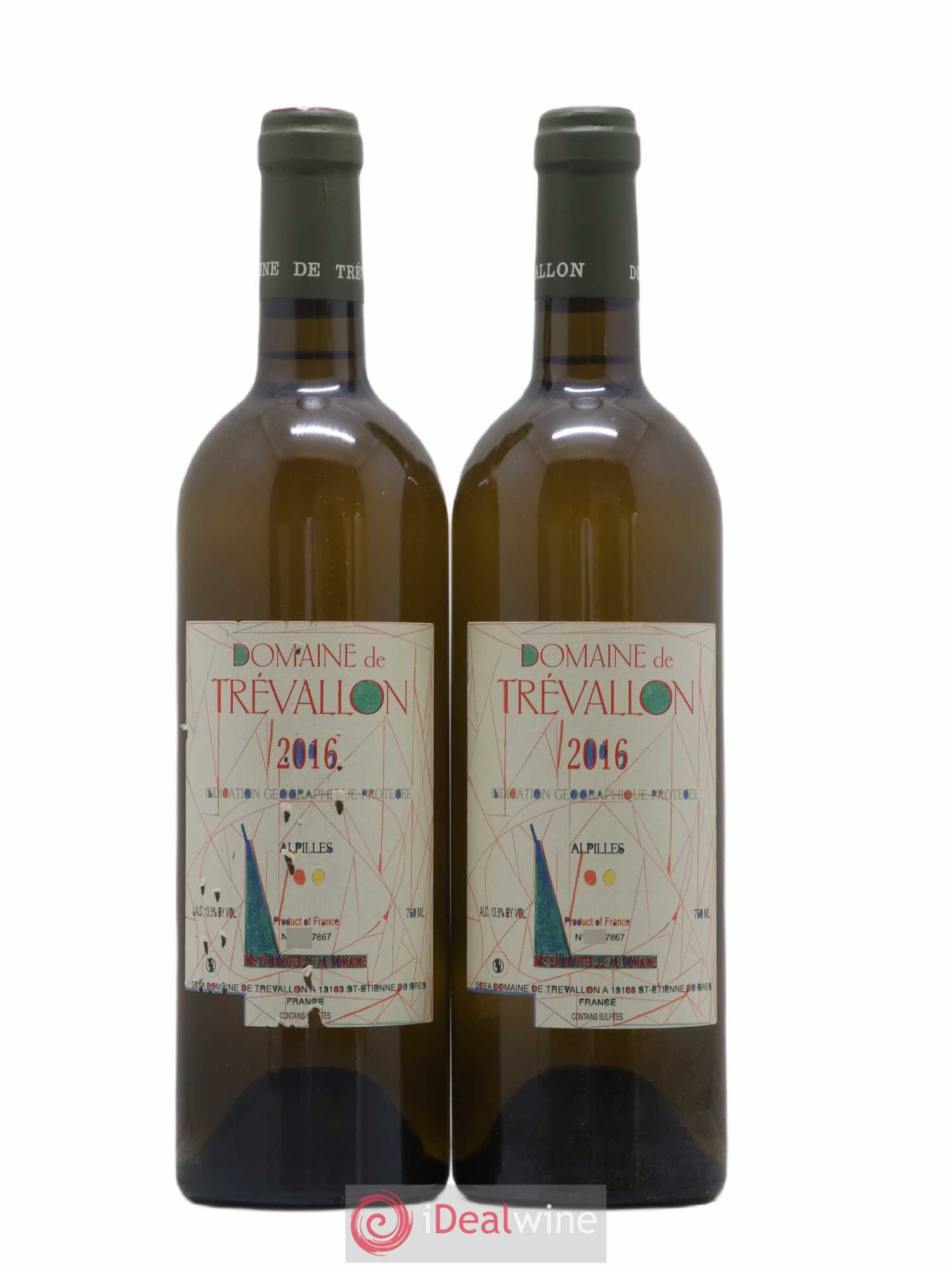 Alpilles Trévallon (Domaine de) Eloi Dürrbach 2016 - Lot de 2 bouteilles - 0