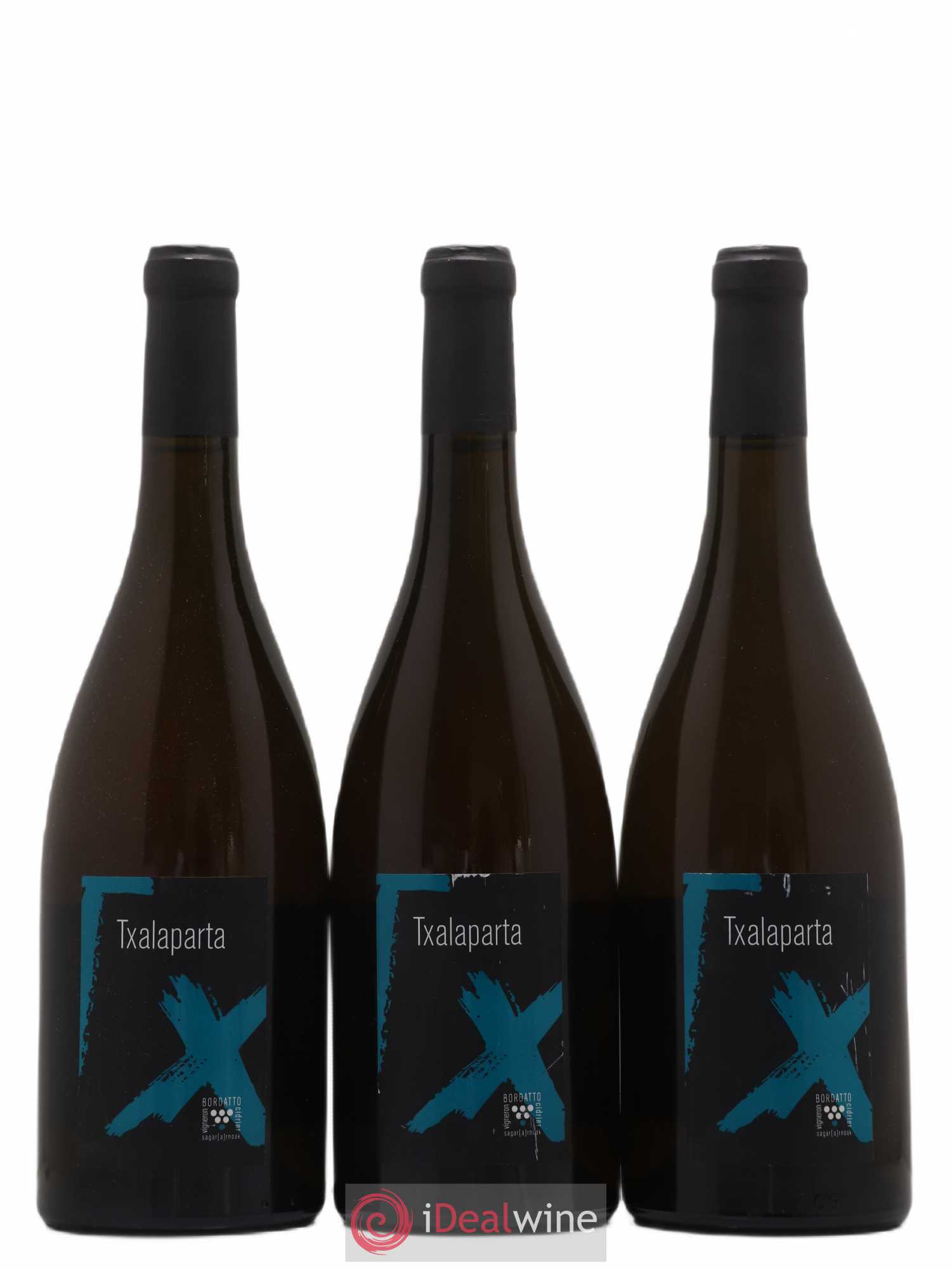 Alcool Vin de Pomme Txalaparta 2015 - Posten von 3 Flaschen - 0