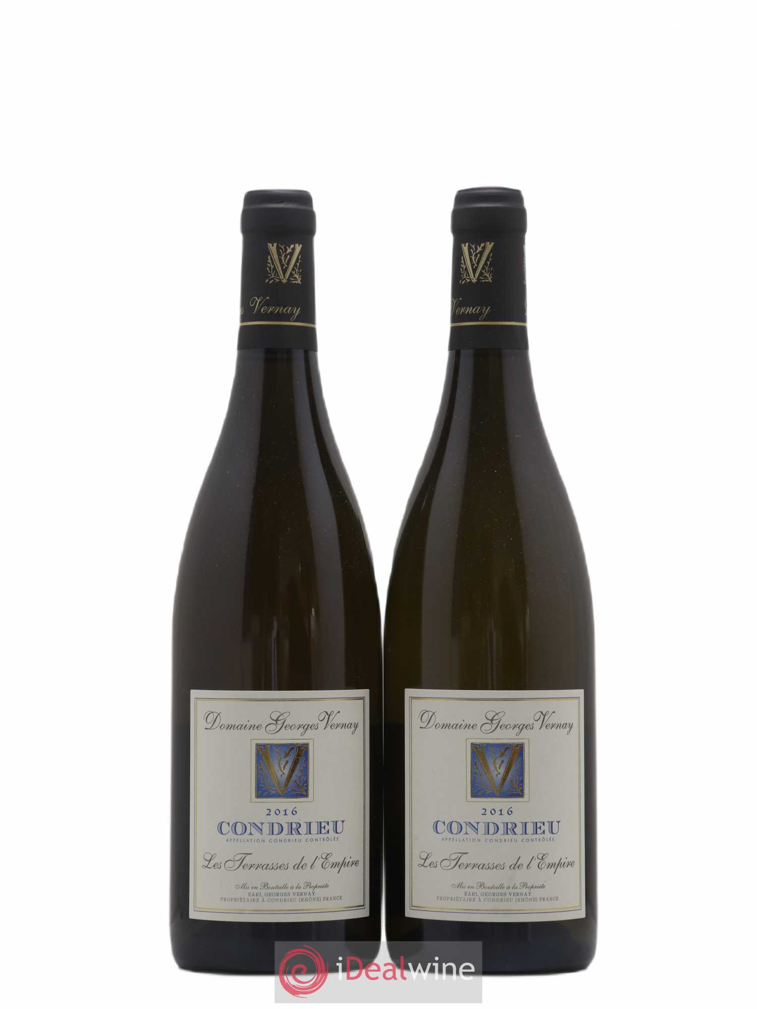 Condrieu Terrasses de l'Empire Georges Vernay 2016 - Lot de 2 bouteilles - 0