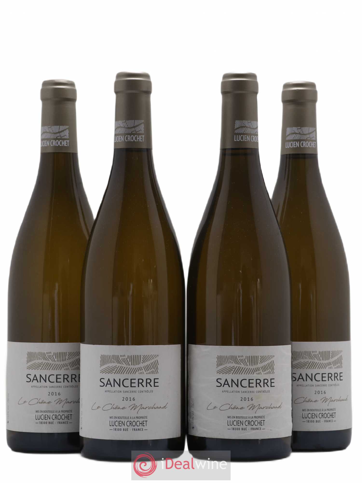 Sancerre Le Chêne Marchand Lucien Crochet 2016 - Lot de 4 bouteilles - 0