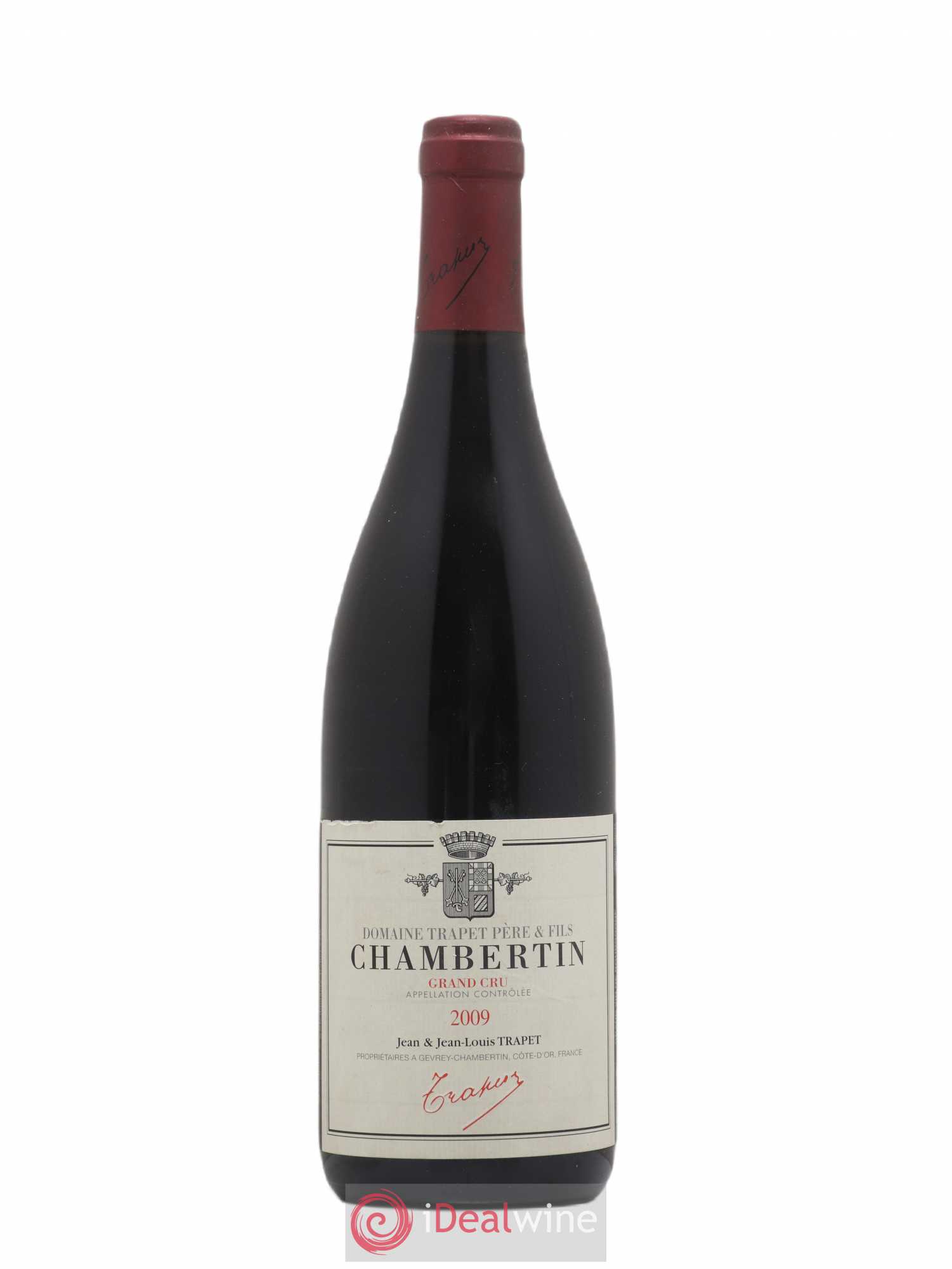Chambertin Grand Cru Domaine Trapet 2009 - Lot de 1 bouteille - 0