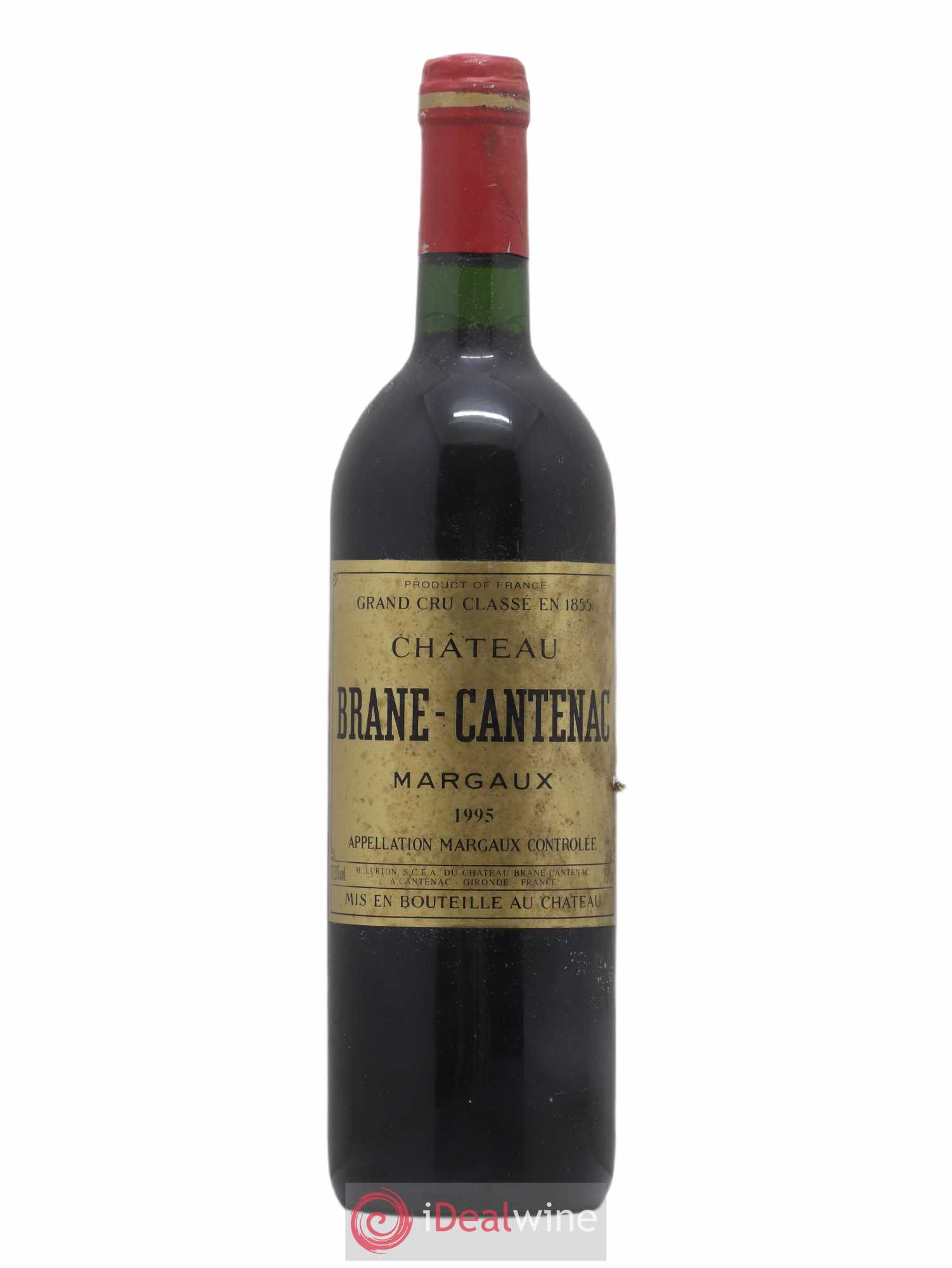 Château Brane Cantenac 2ème Grand Cru Classé 1995 - Lot de 1 bouteille - 0