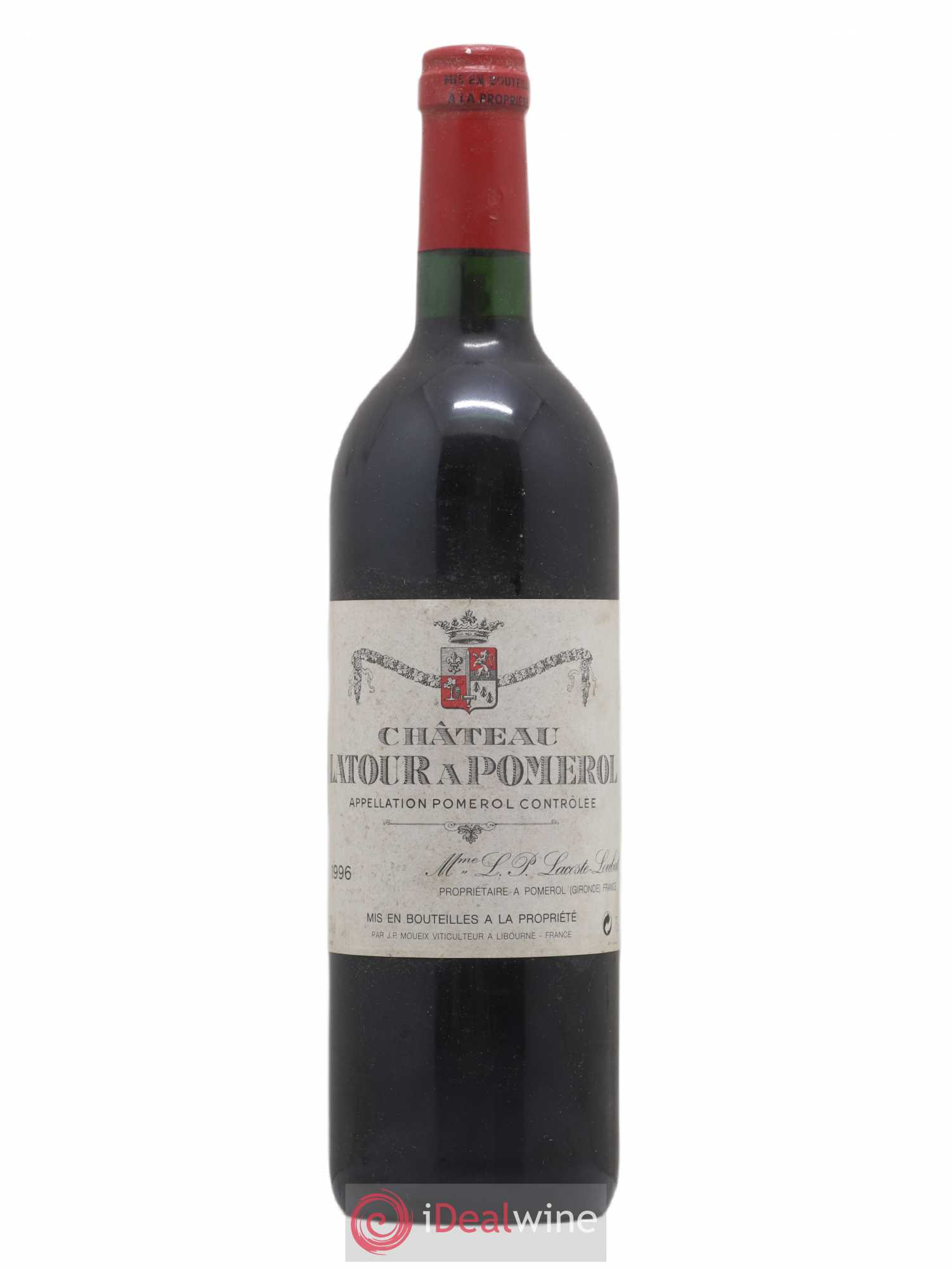 Château Latour à Pomerol 1996 - Lot de 1 bouteille - 0
