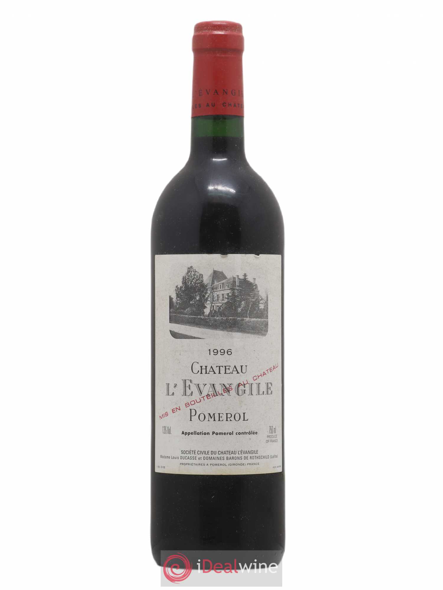 Château l' Évangile 1996 - Lot de 1 bouteille - 0