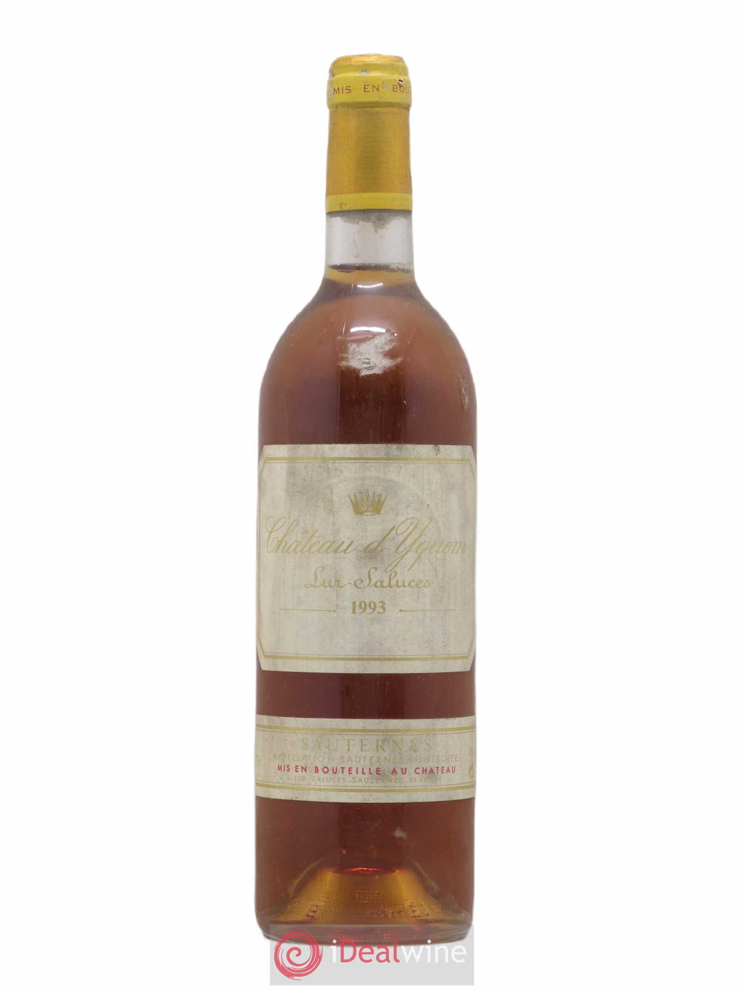 Château d' Yquem 1er Cru Classé Supérieur 1993 - Lotto di 1 bottiglia - 0