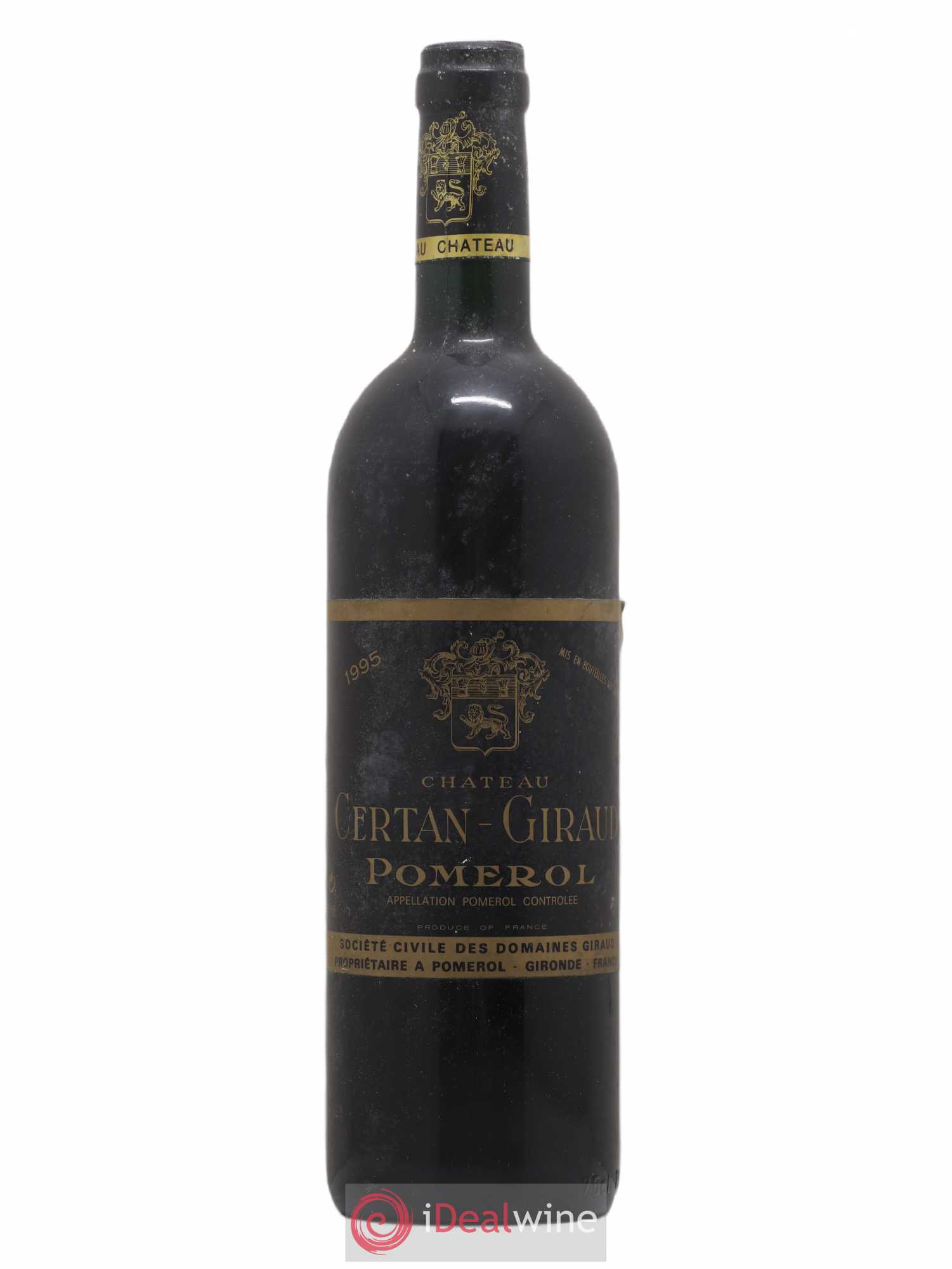 Château Certan Giraud 1995 - Lot de 1 bouteille - 0