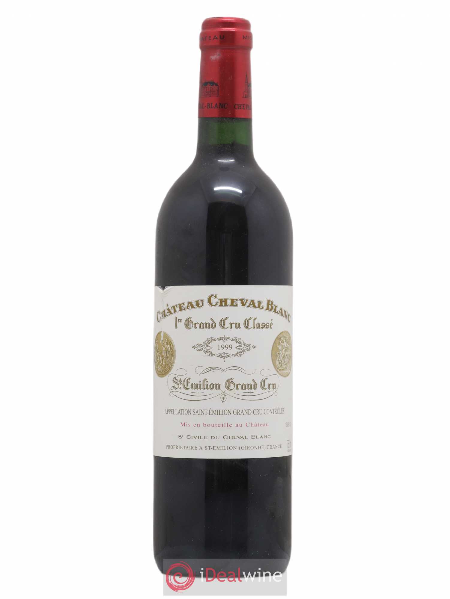 Château Cheval Blanc 1er Grand Cru Classé A 1999 - Lot de 1 bouteille - 0