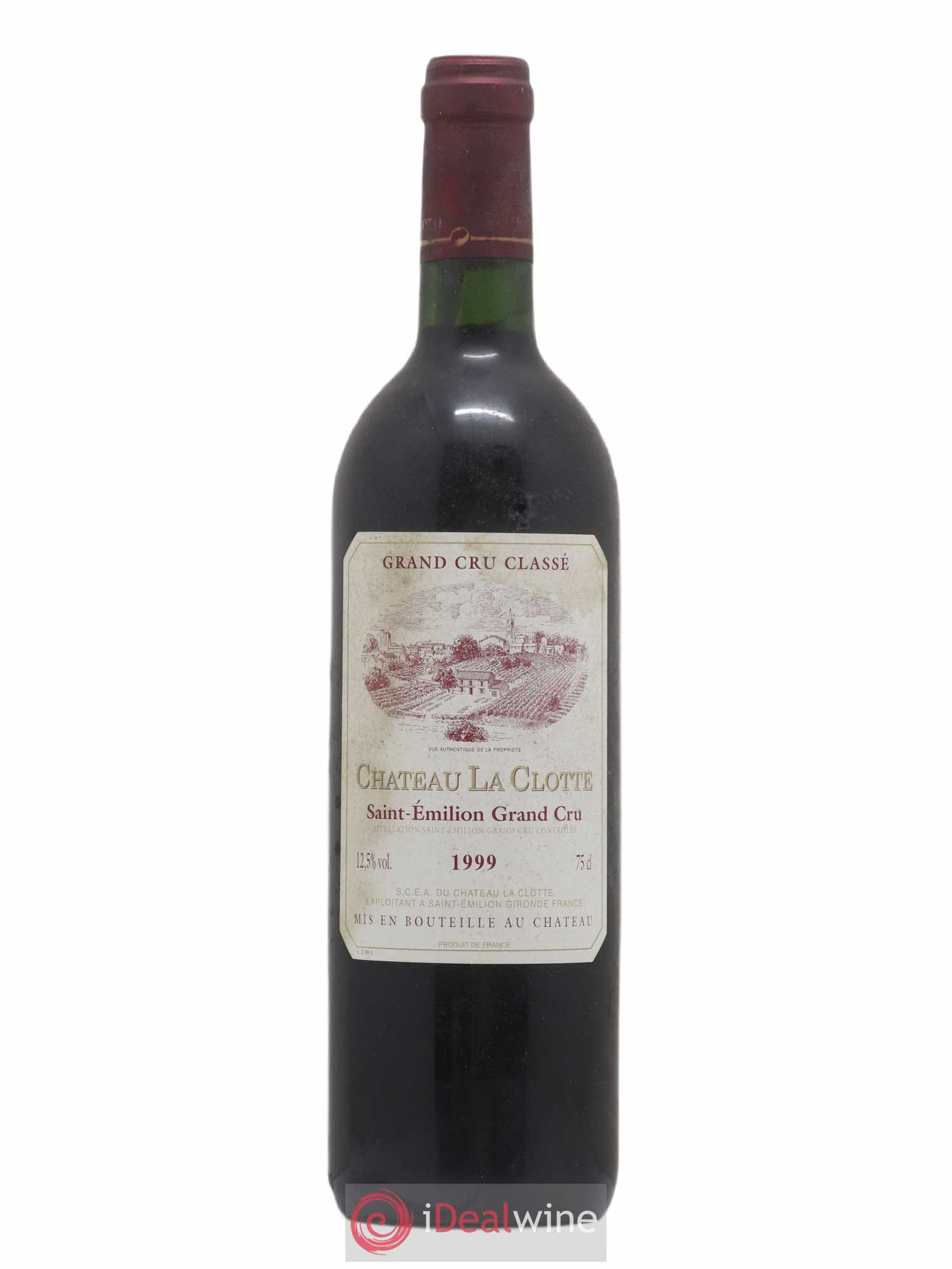 Château la Clotte 1999 - Lot de 1 bouteille - 0