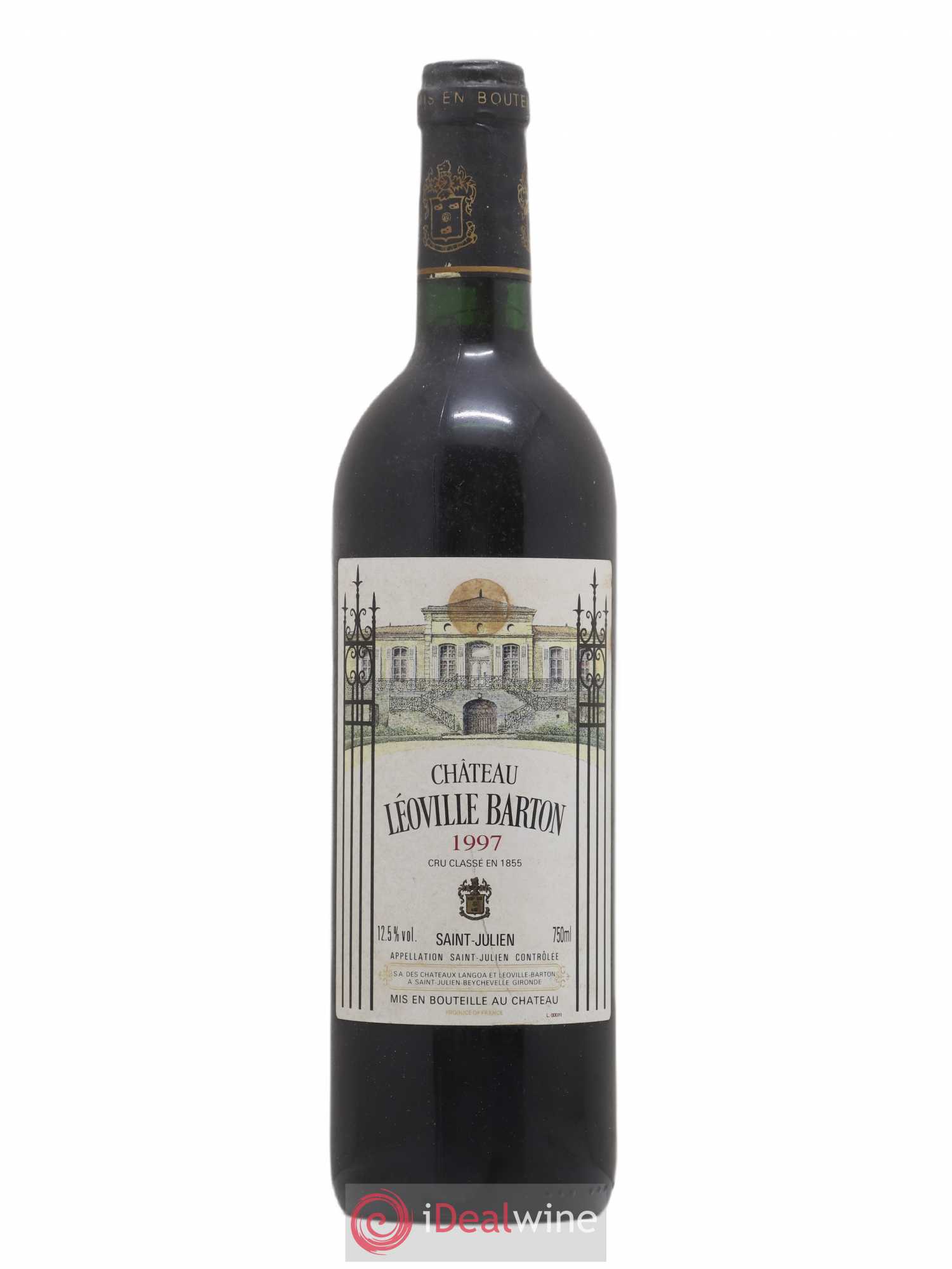 Château Léoville Barton 2ème Grand Cru Classé 1997 - Lot de 1 bouteille - 0