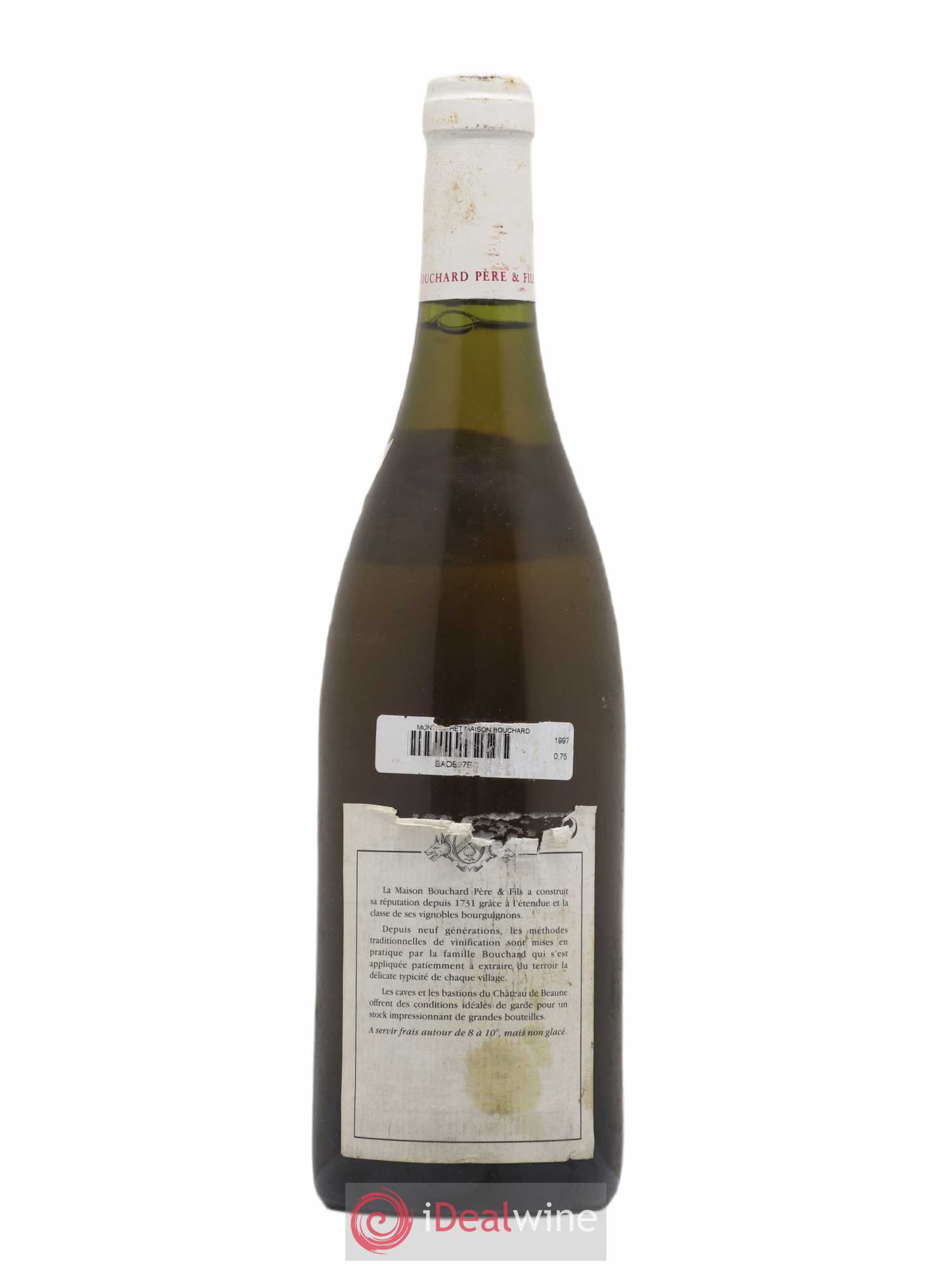Montrachet Grand Cru Bouchard Père & Fils 1997 - Lot de 1 bouteille - 1