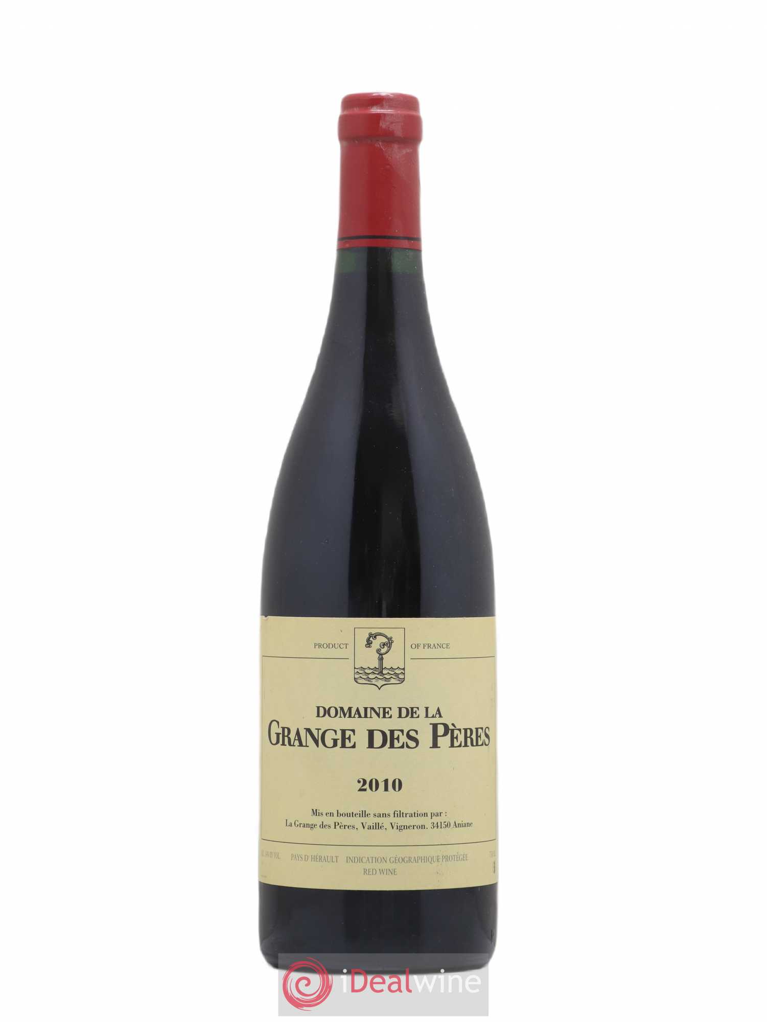 Pays d'Hérault Grange des Pères Laurent Vaillé 2010 - Lot de 1 bouteille - 0