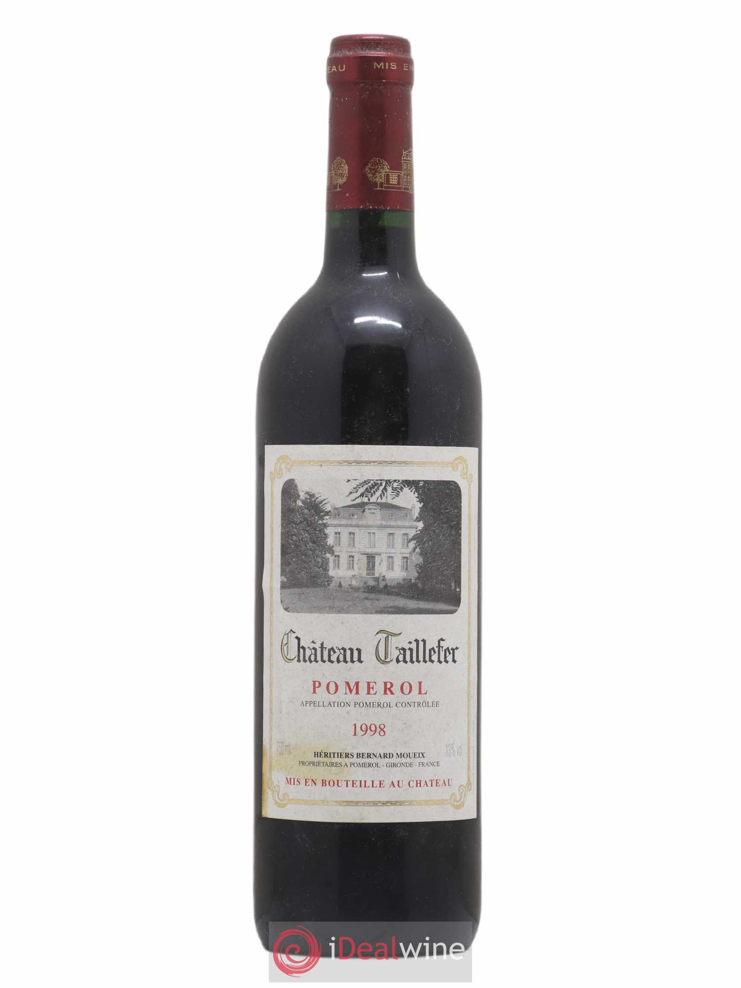 Château Taillefer 1998 - Lot de 1 bouteille - 0