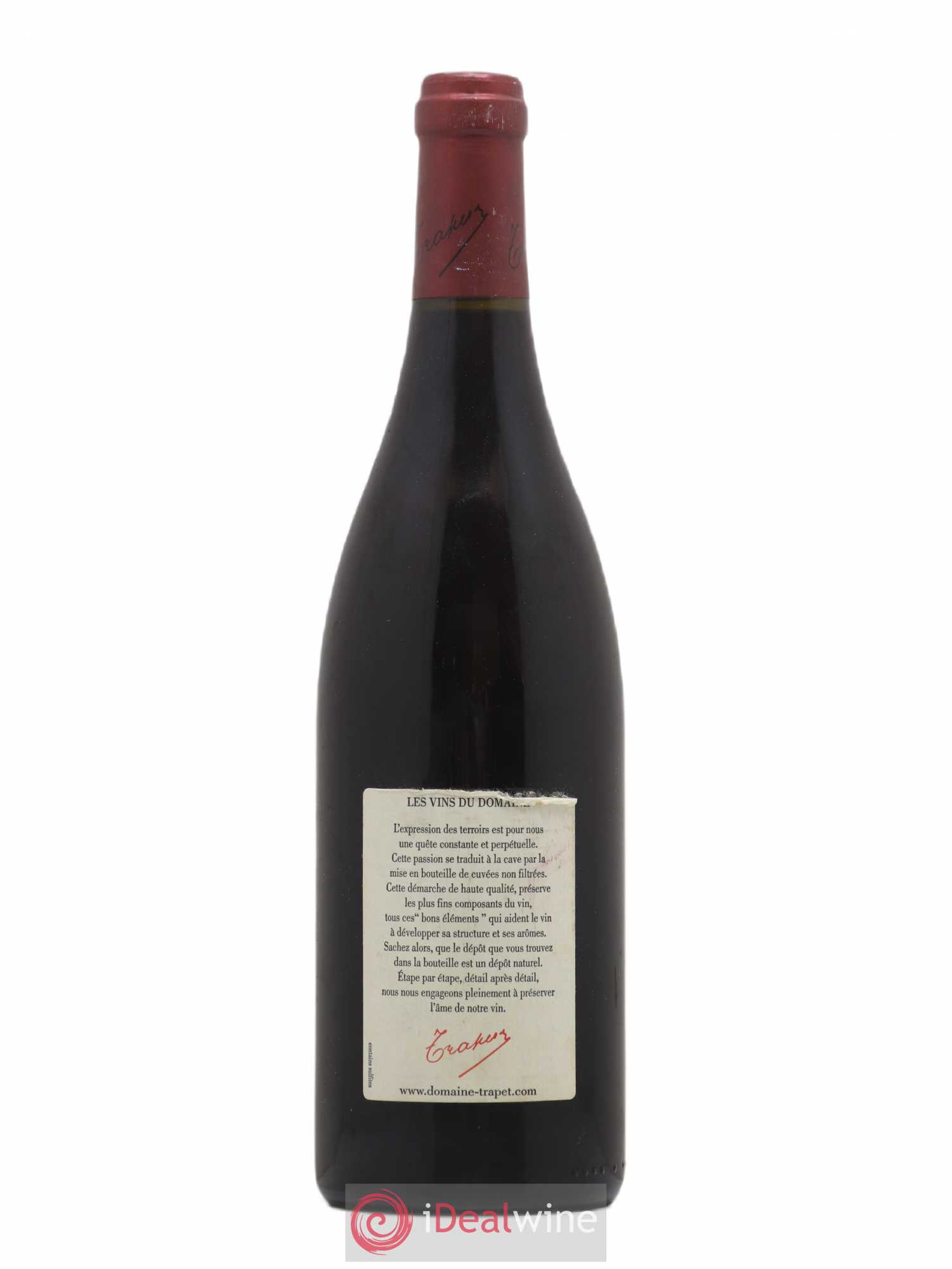 Chambertin Grand Cru Domaine Trapet 2003 - Lot de 1 bouteille - 1