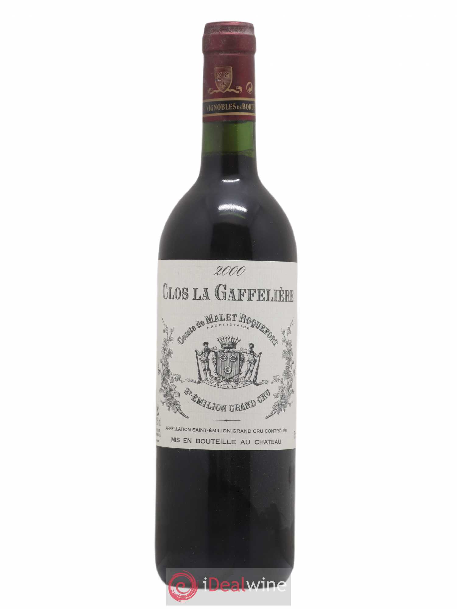 Saint-Émilion Grand Cru Clos La Gaffelière 2000 - Posten von 1 Flasche - 0