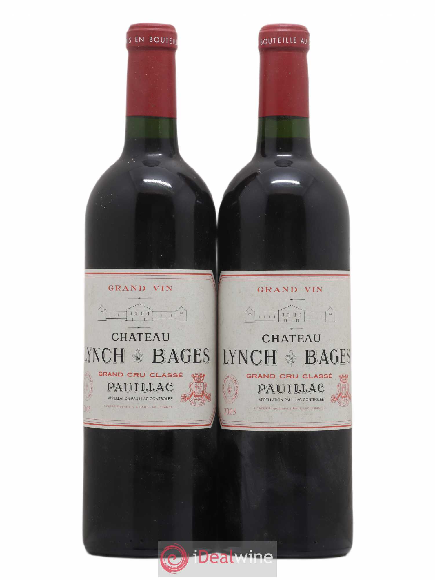 Château Lynch Bages 5ème Grand Cru Classé 2005 - Lot de 2 bouteilles - 0