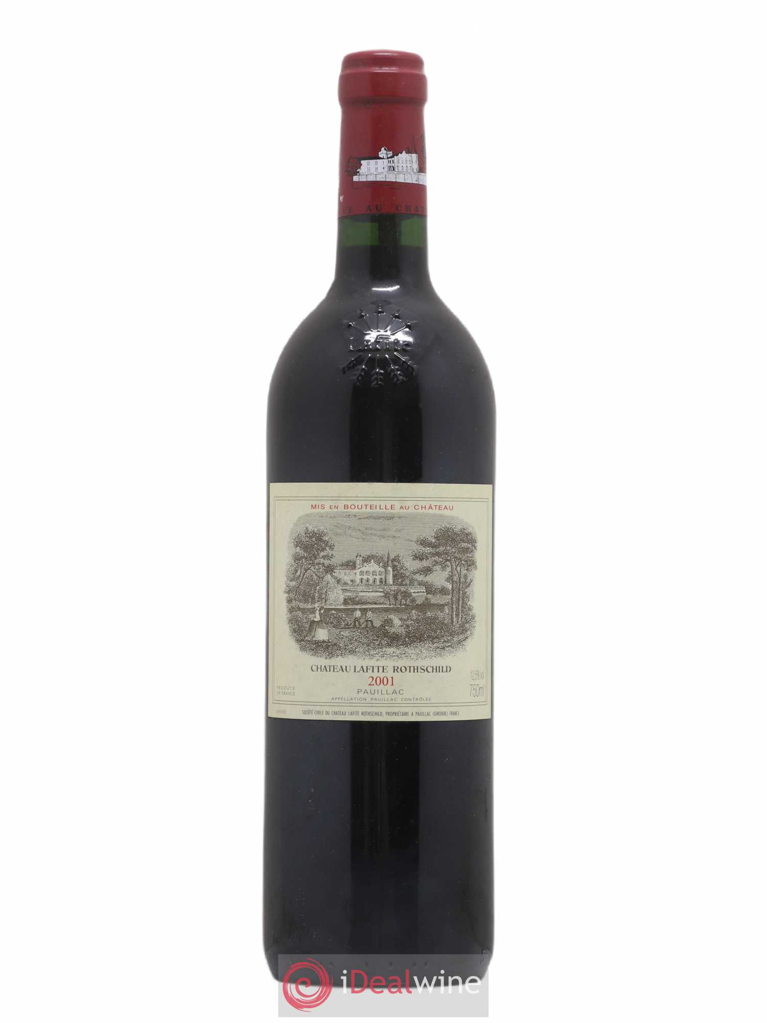 Château Lafite Rothschild 1er Grand Cru Classé 2001 - Lot de 1 bouteille - 0