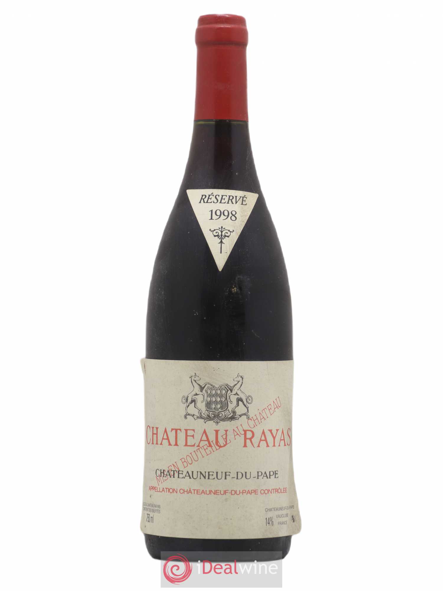 Châteauneuf-du-Pape Château Rayas Emmanuel Reynaud 1998 - Lot de 1 bouteille - 0