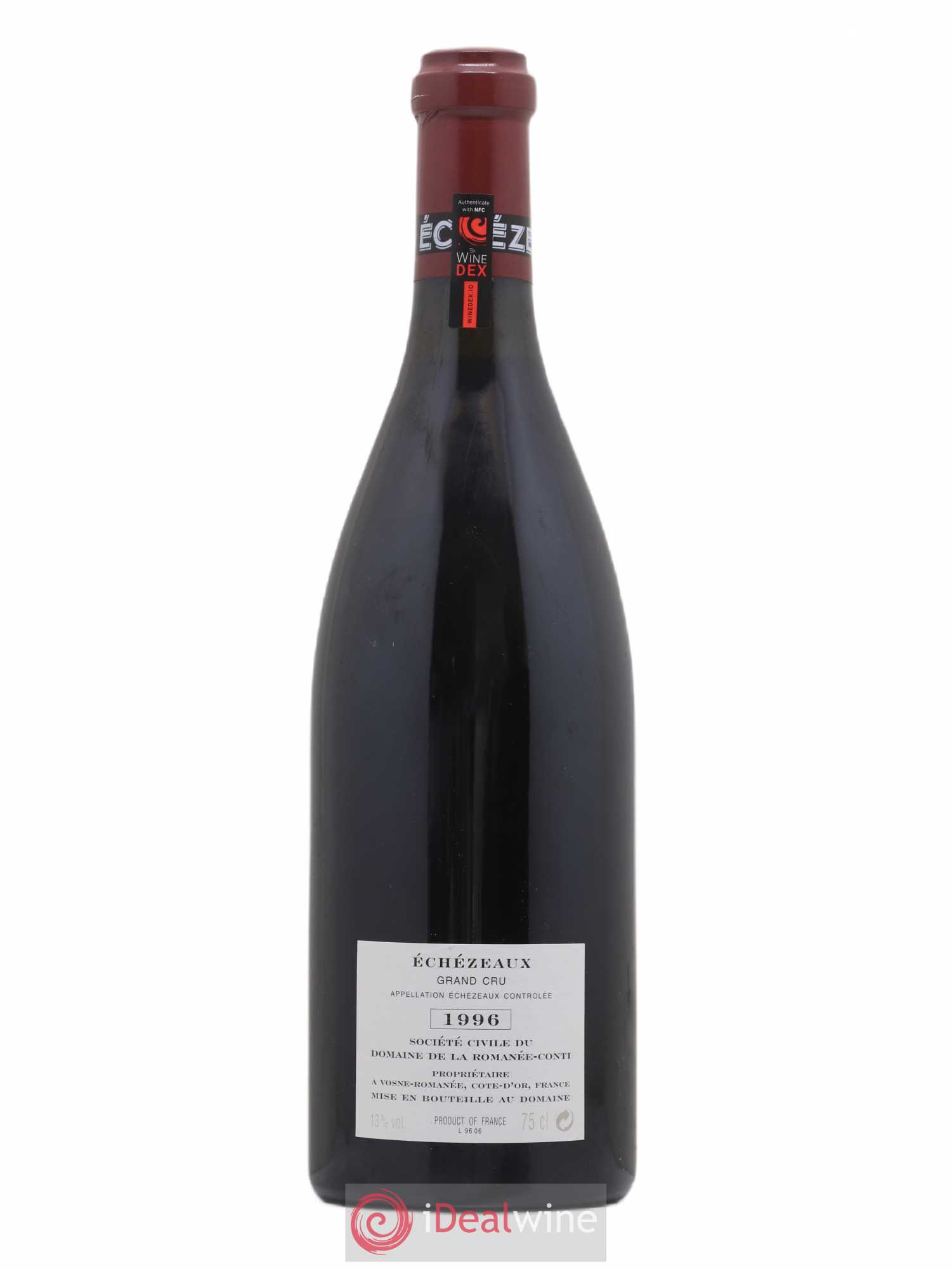 Echezeaux Grand Cru Domaine de la Romanée-Conti 1996 - Lot de 1 bouteille - 1