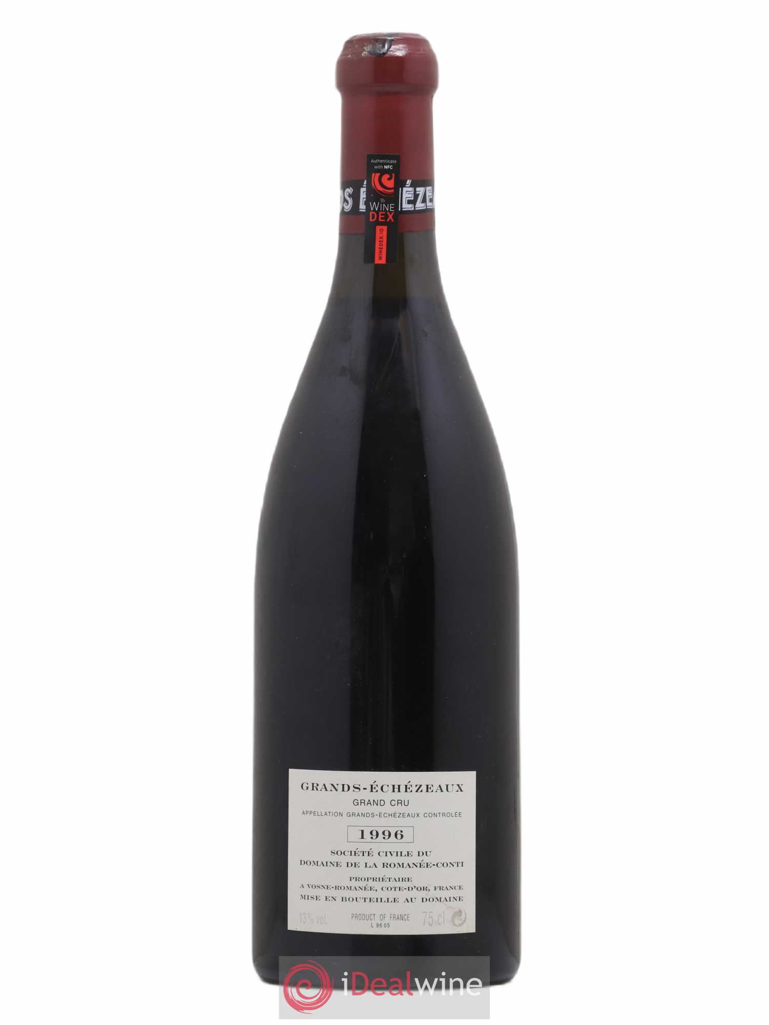 Grands-Echezeaux Grand Cru Domaine de la Romanée-Conti 1996 - Lot de 1 bouteille - 1