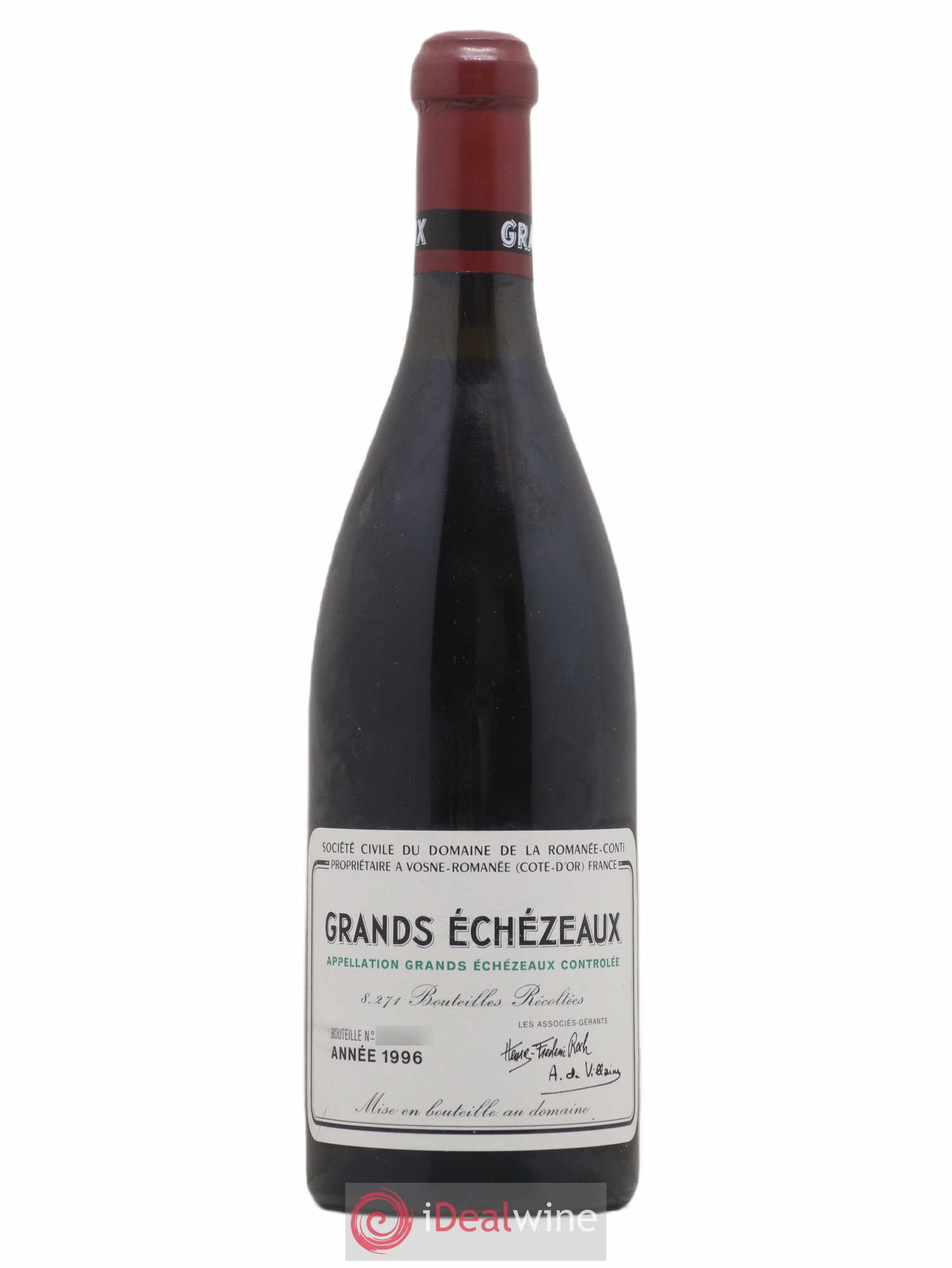 Grands-Echezeaux Grand Cru Domaine de la Romanée-Conti 1996 - Lot de 1 bouteille - 0