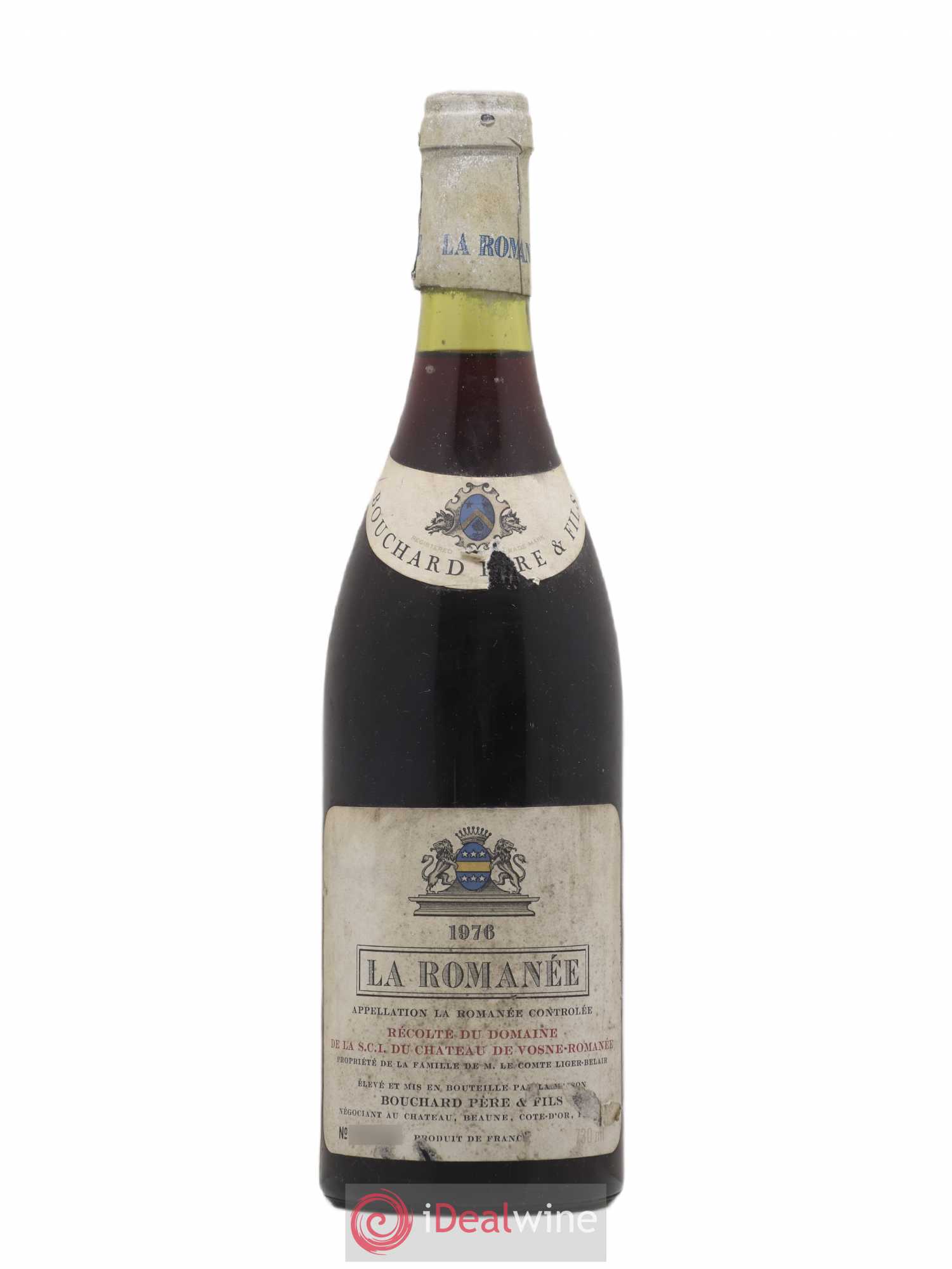 La Romanée Grand Cru Comte Liger-Belair (Domaine du) Bouchard Père et Fils 1976 - Lot de 1 bouteille - 0