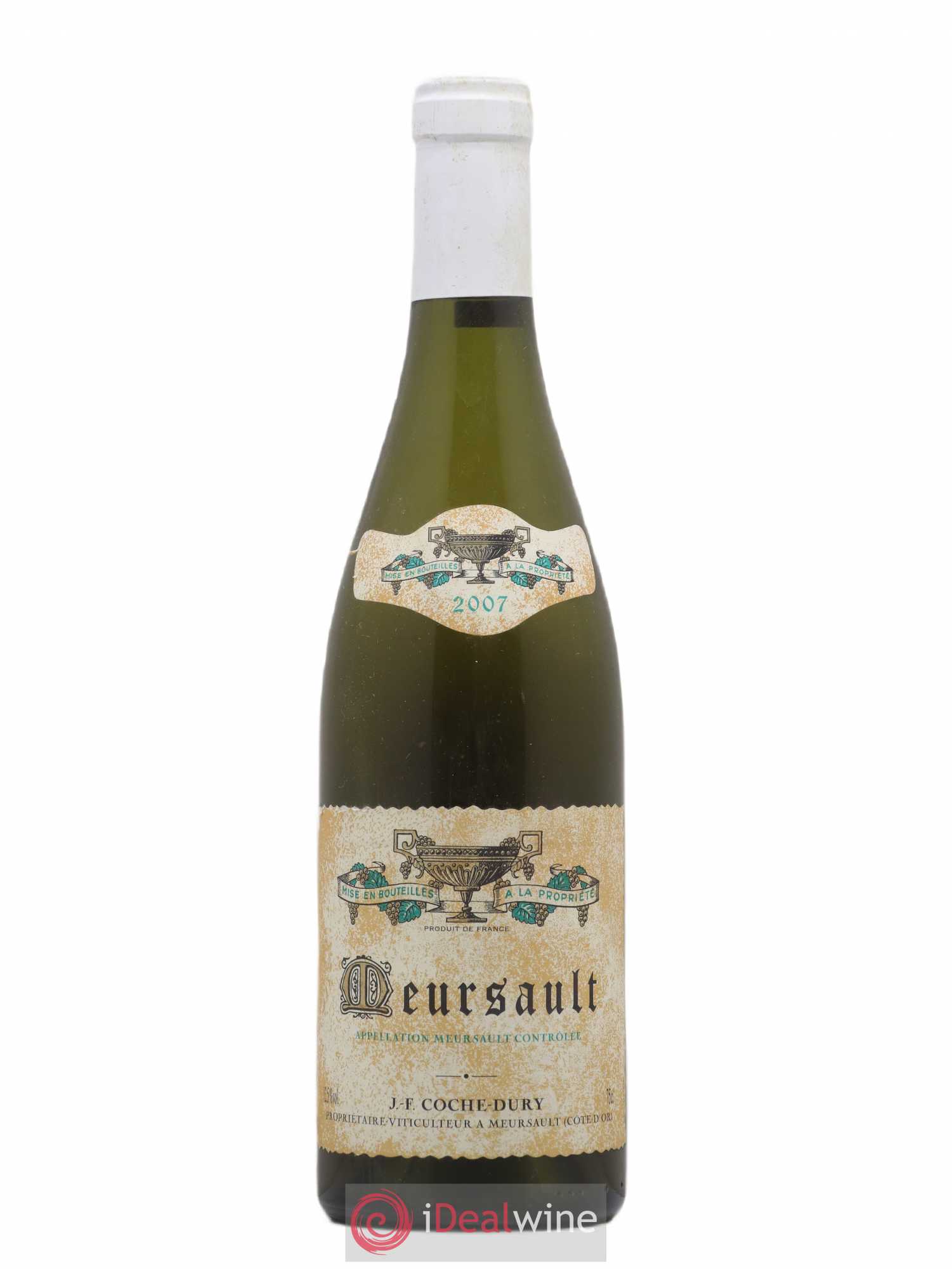 Meursault Coche Dury (Domaine) 2007 - Lot de 1 bouteille - 0