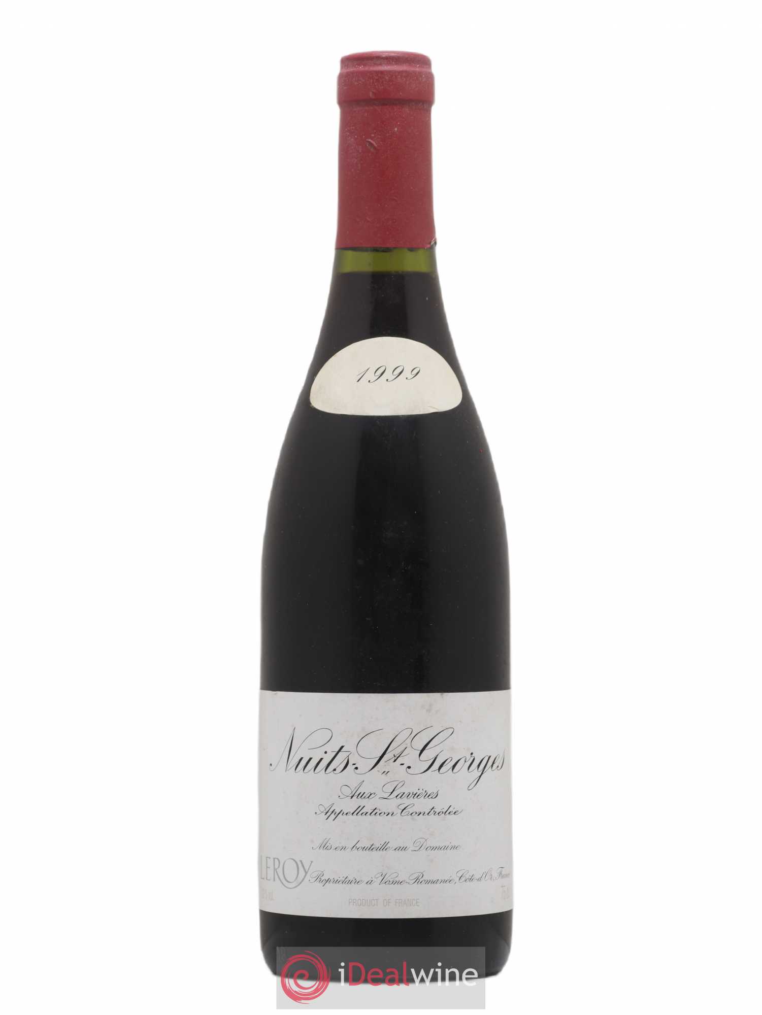 Nuits-Saint-Georges Aux Lavières Leroy (Domaine) 1999 - Lot de 1 bouteille - 0