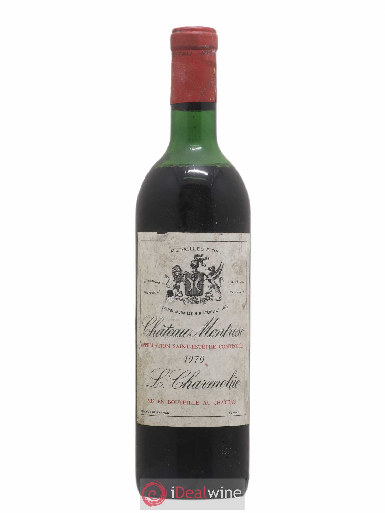 Château Montrose 2ème Grand Cru Classé 1970 - Lot de 1 bouteille - 0