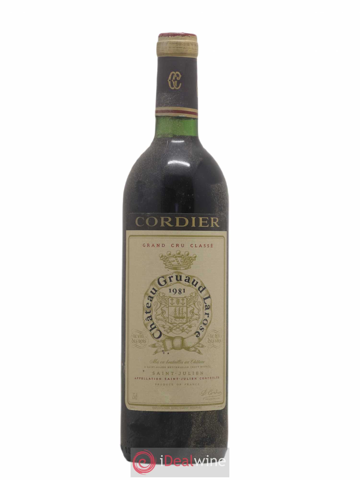 Château Gruaud Larose 2ème Grand Cru Classé 1981 - Lot de 1 bouteille - 0
