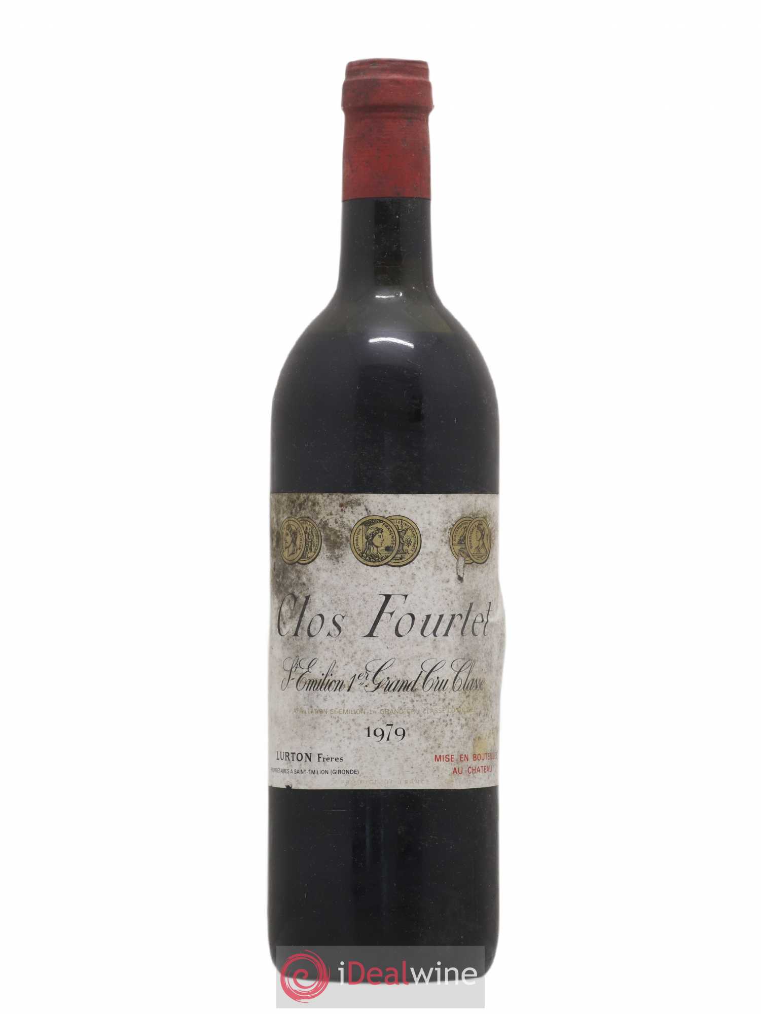 Clos Fourtet 1er Grand Cru Classé B 1979 - Lot de 1 bouteille - 0