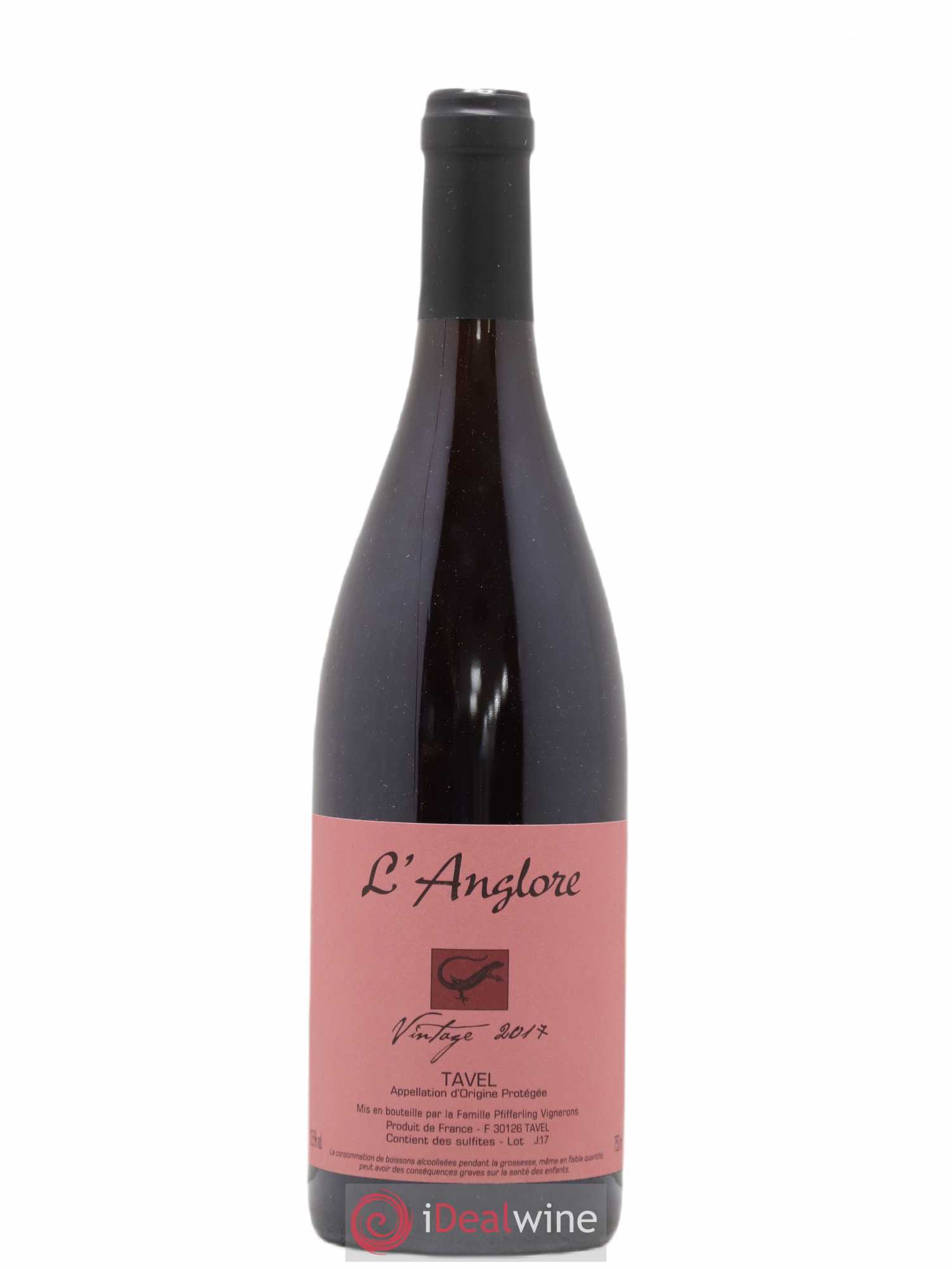 Tavel Vintage L'Anglore 2017 - Lot de 1 bouteille - 0