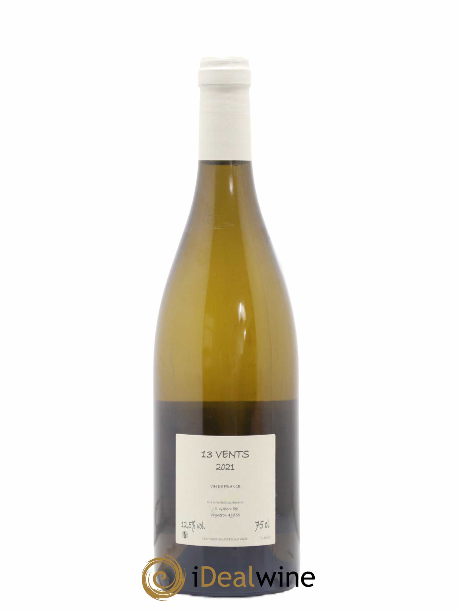 Vin de France 13 vents Jean Christophe Garnier (sans prix de réserve) 2021 - Lotto di 1 bottiglia - 1