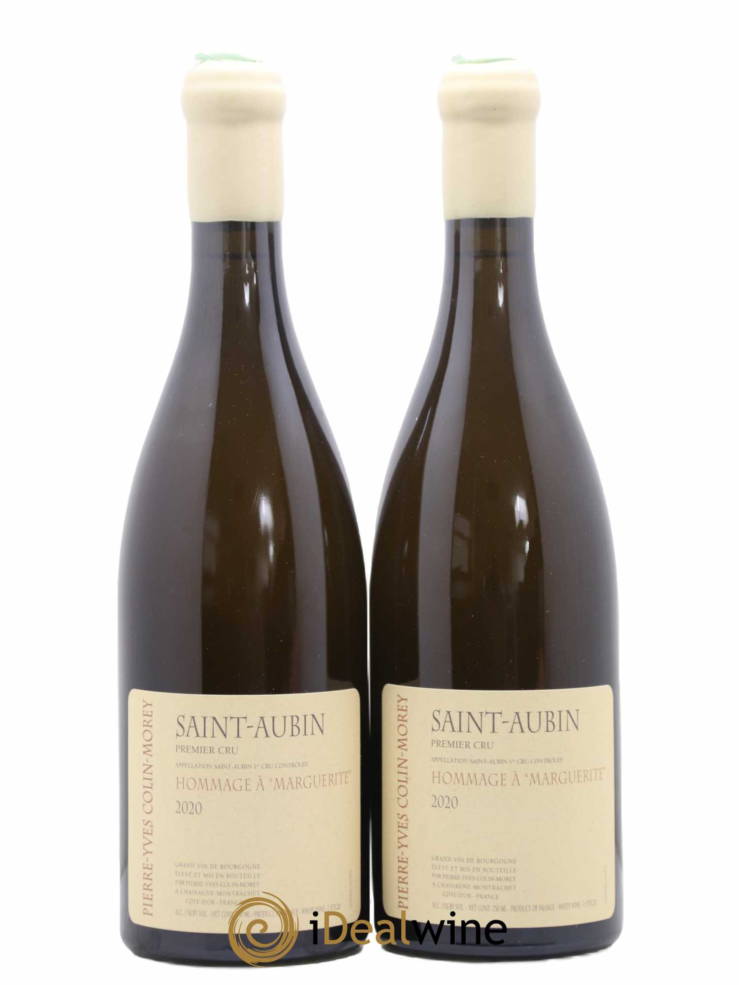Saint-Aubin 1er Cru Hommage à Marguerite Pierre-Yves Colin Morey 2020 - Lot de 2 bouteilles - 0