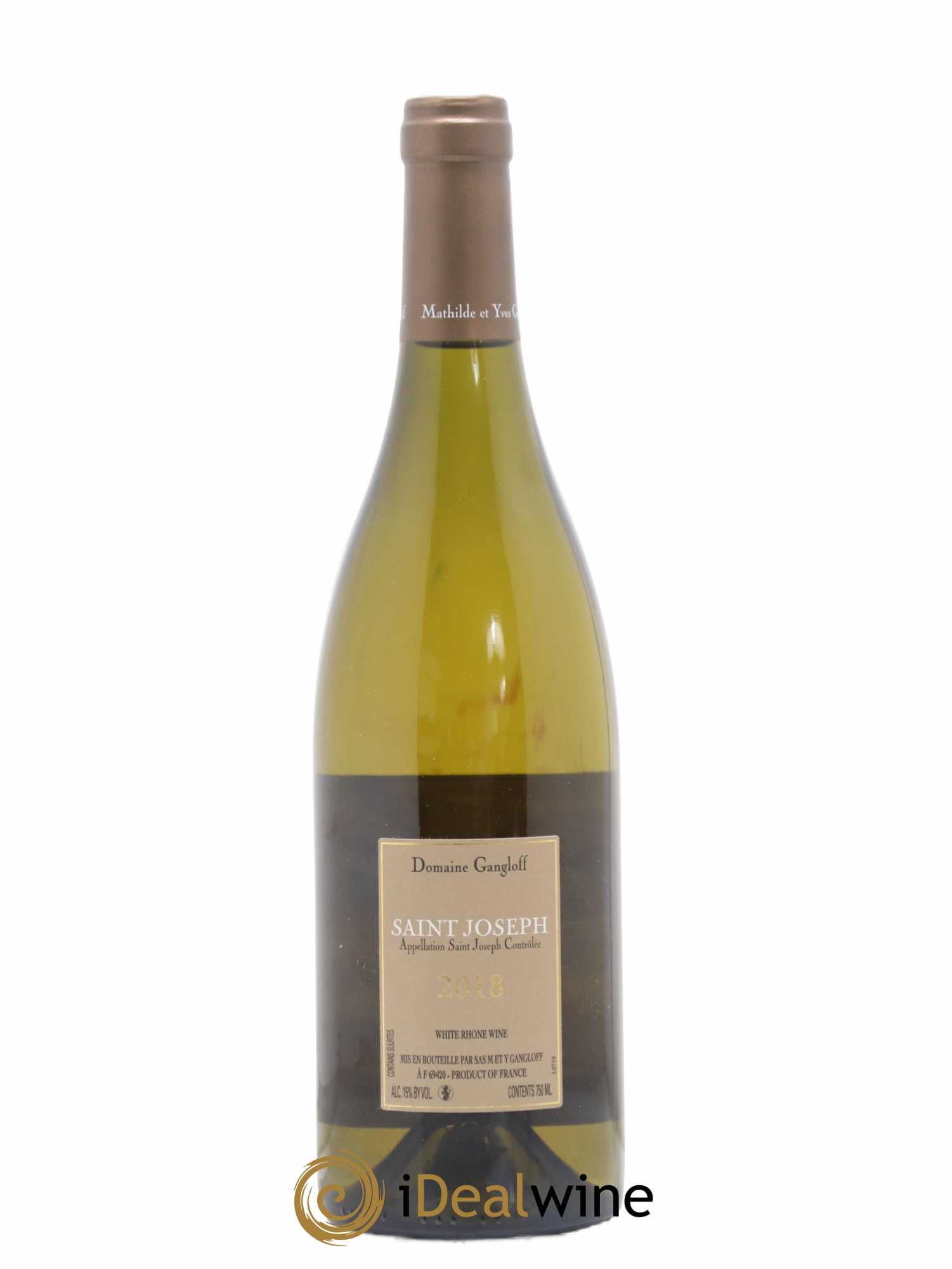 Saint-Joseph Gangloff (Domaine) 2018 - Lot de 1 bouteille - 1