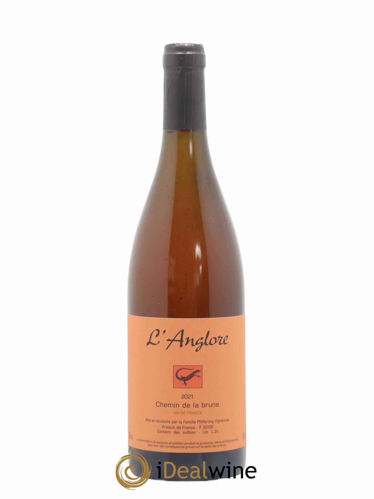 Vin de France Chemin de la brune L'Anglore 2021 - Lot de 1 bouteille - 0