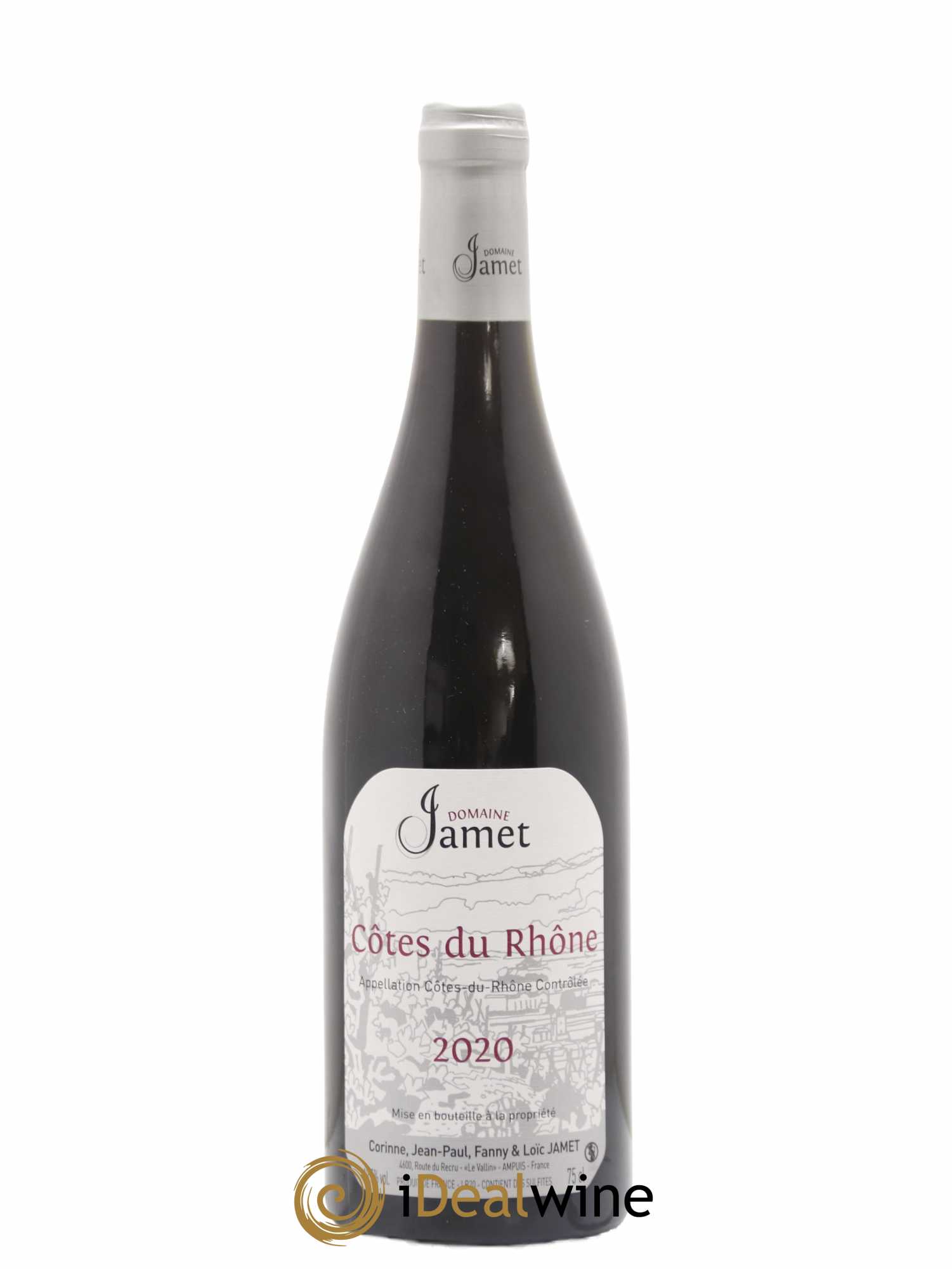 Côtes-du-Rhône Jamet (Domaine) (sans prix de réserve) 2020 - Lot de 1 bouteille - 0