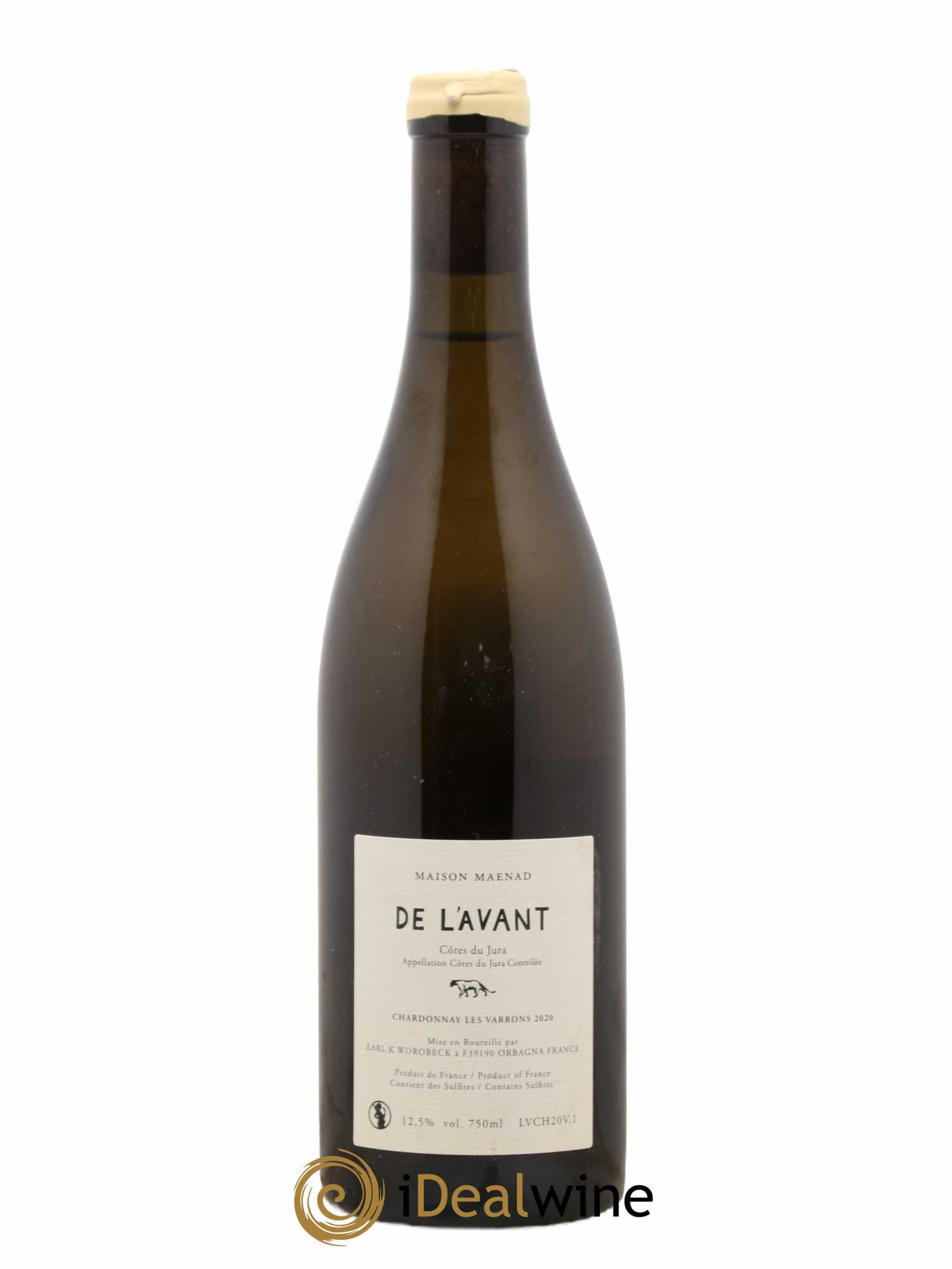 Côtes du Jura les varrons Maenad 2020 - Posten von 1 Flasche - 1
