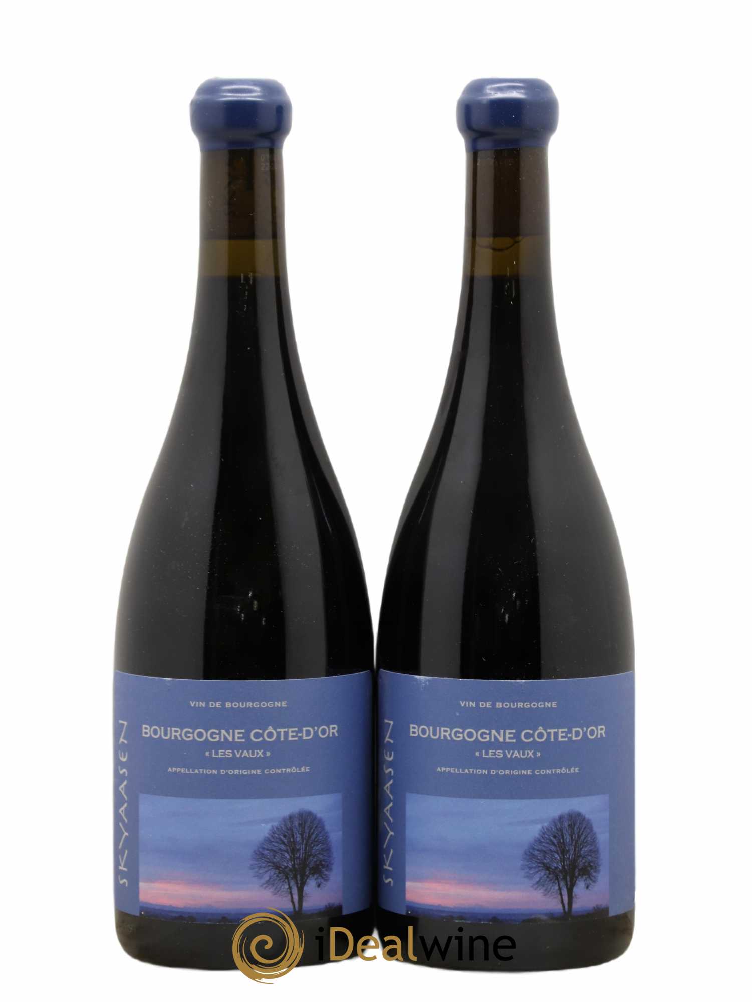 Bourgogne Les Vaux Skyaasen 2019 - Posten von 2 Flaschen - 0