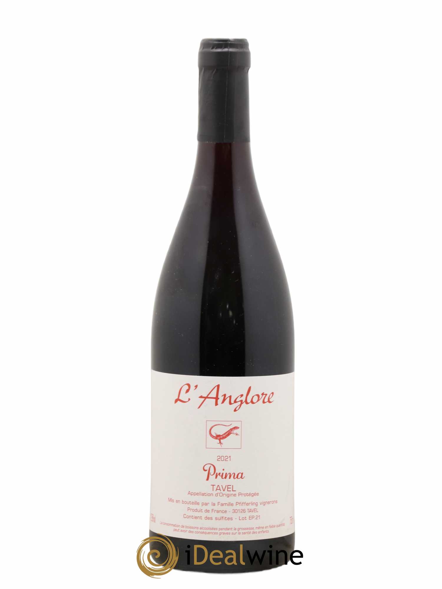 Tavel Prima L'Anglore 2021 - Lot de 1 bouteille - 0