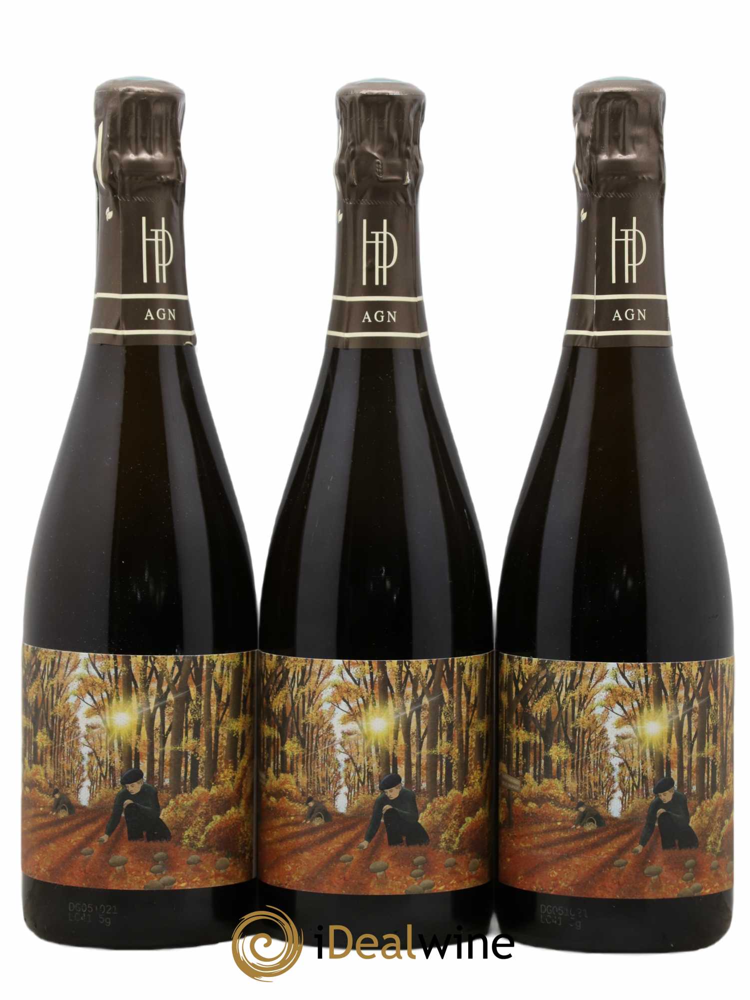 L'Appel de la Fôret Romain Henin Extra Brut 2015 - Lot de 3 bouteilles - 0