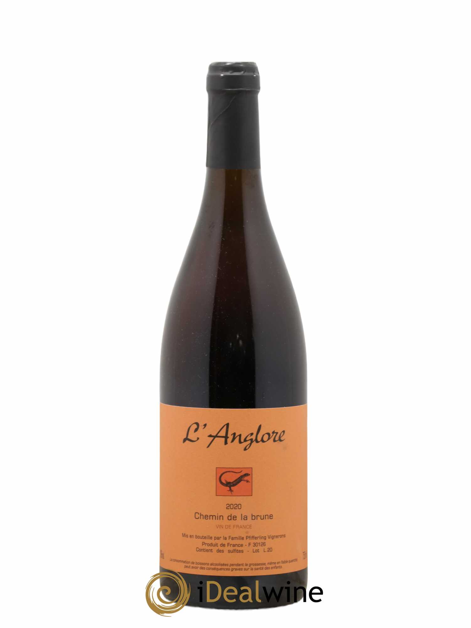 Vin de France Chemin de la brune L'Anglore 2020 - Lot de 1 bouteille - 0