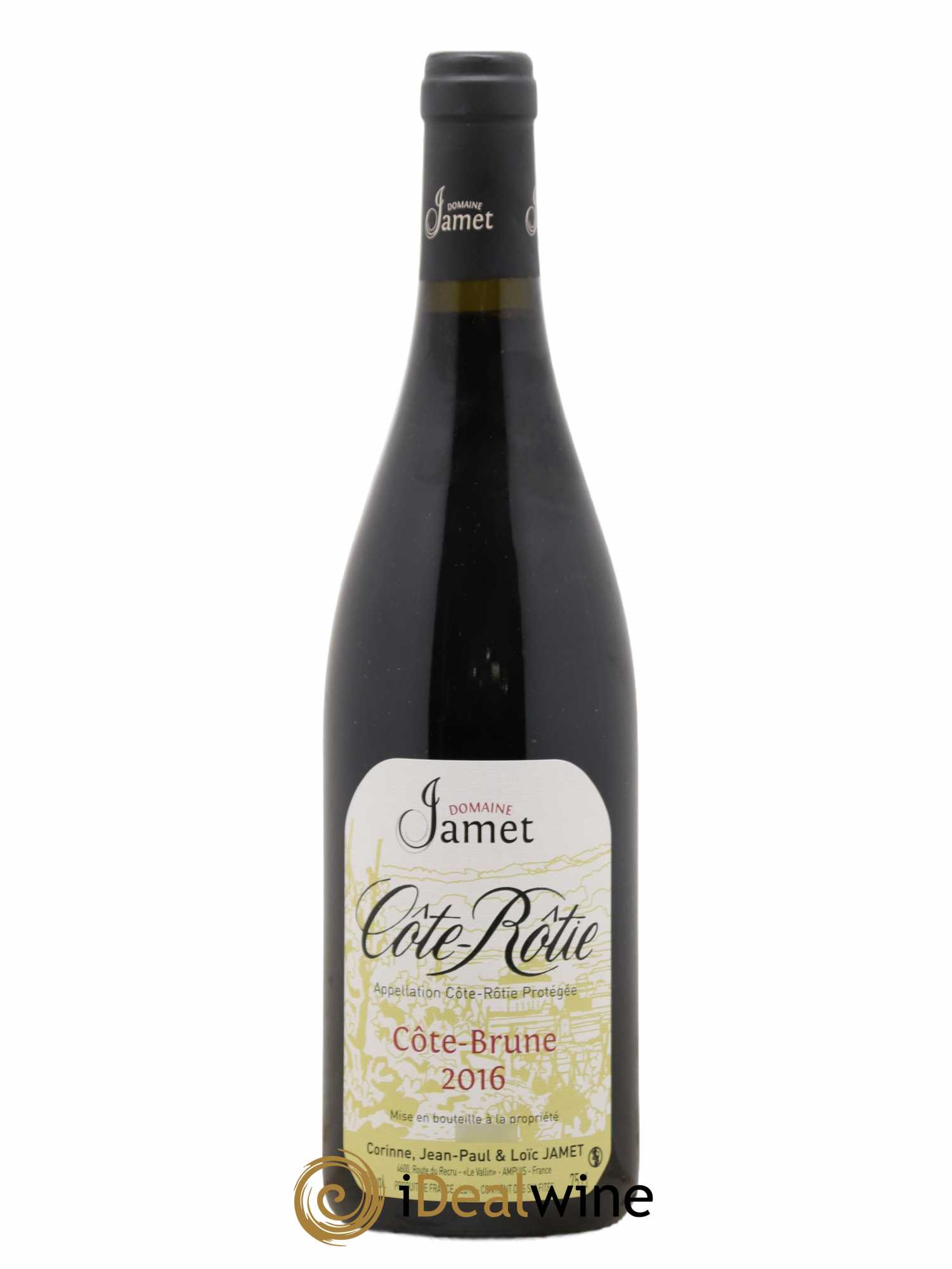 Côte-Rôtie Côte Brune Jamet (Domaine) 2016 - Lot de 1 bouteille - 0